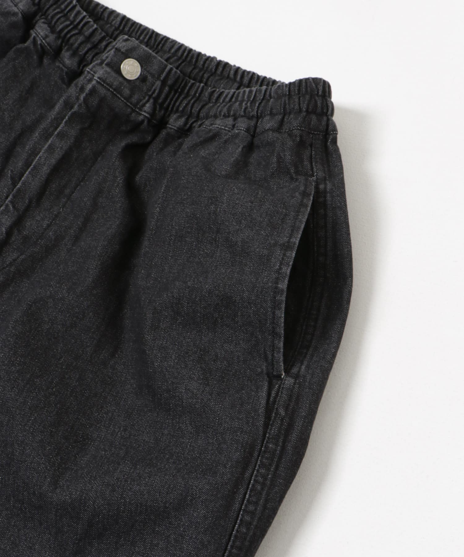 LQQK Studio　DENIM JAM PANTS BLACK M