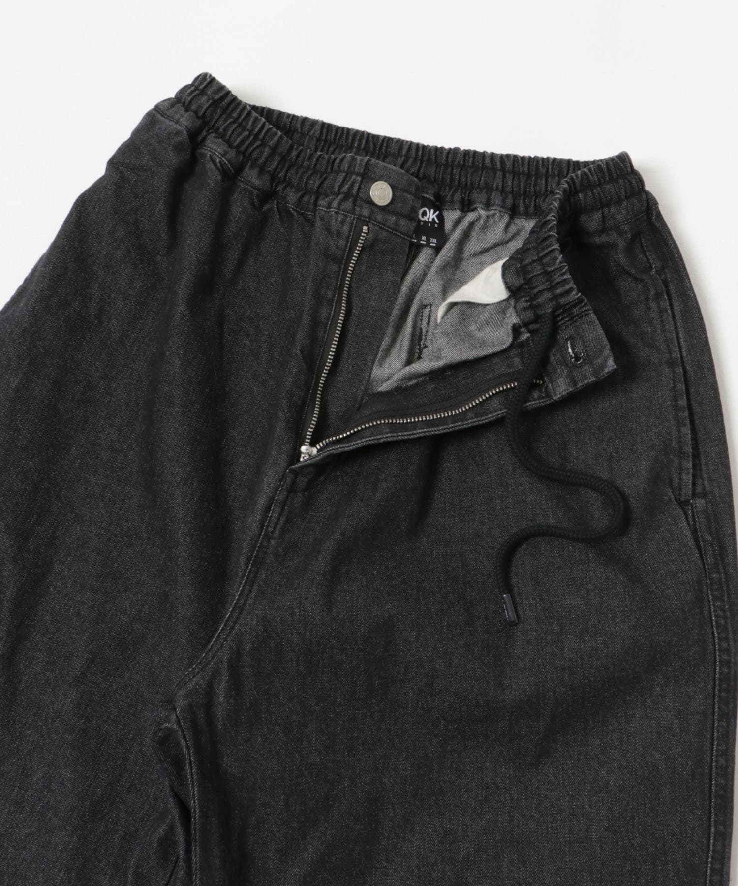 LQQK Studio　DENIM JAM PANTS BLACK M