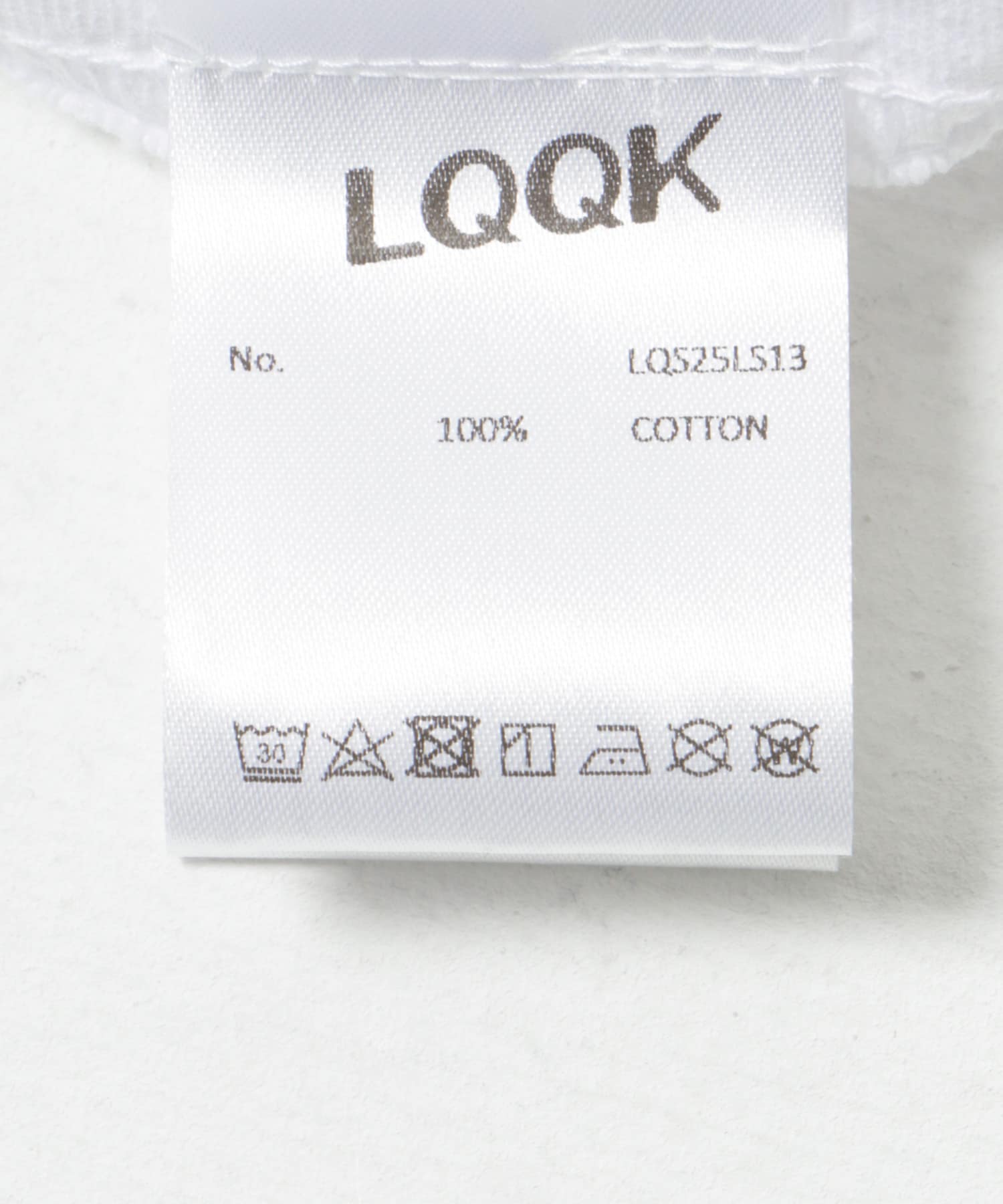LQQK Studio　MORTOCYCLE TEE WHITE M
