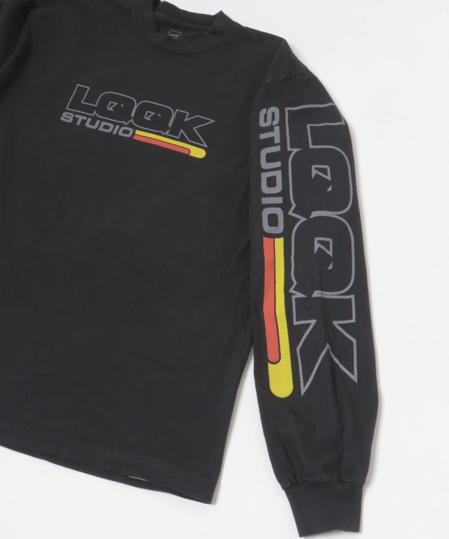 LQQK Studio　MORTOCYCLE TEE BLACK M