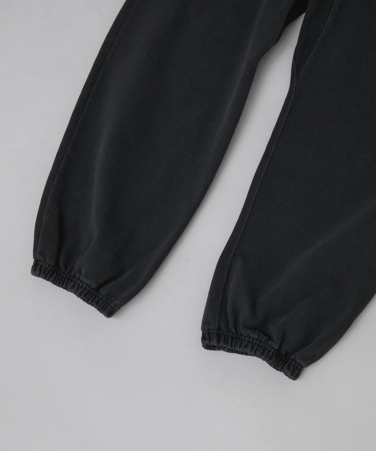 LQQK Studio　WASHED FLEECE PANTS WASH BLACK M
