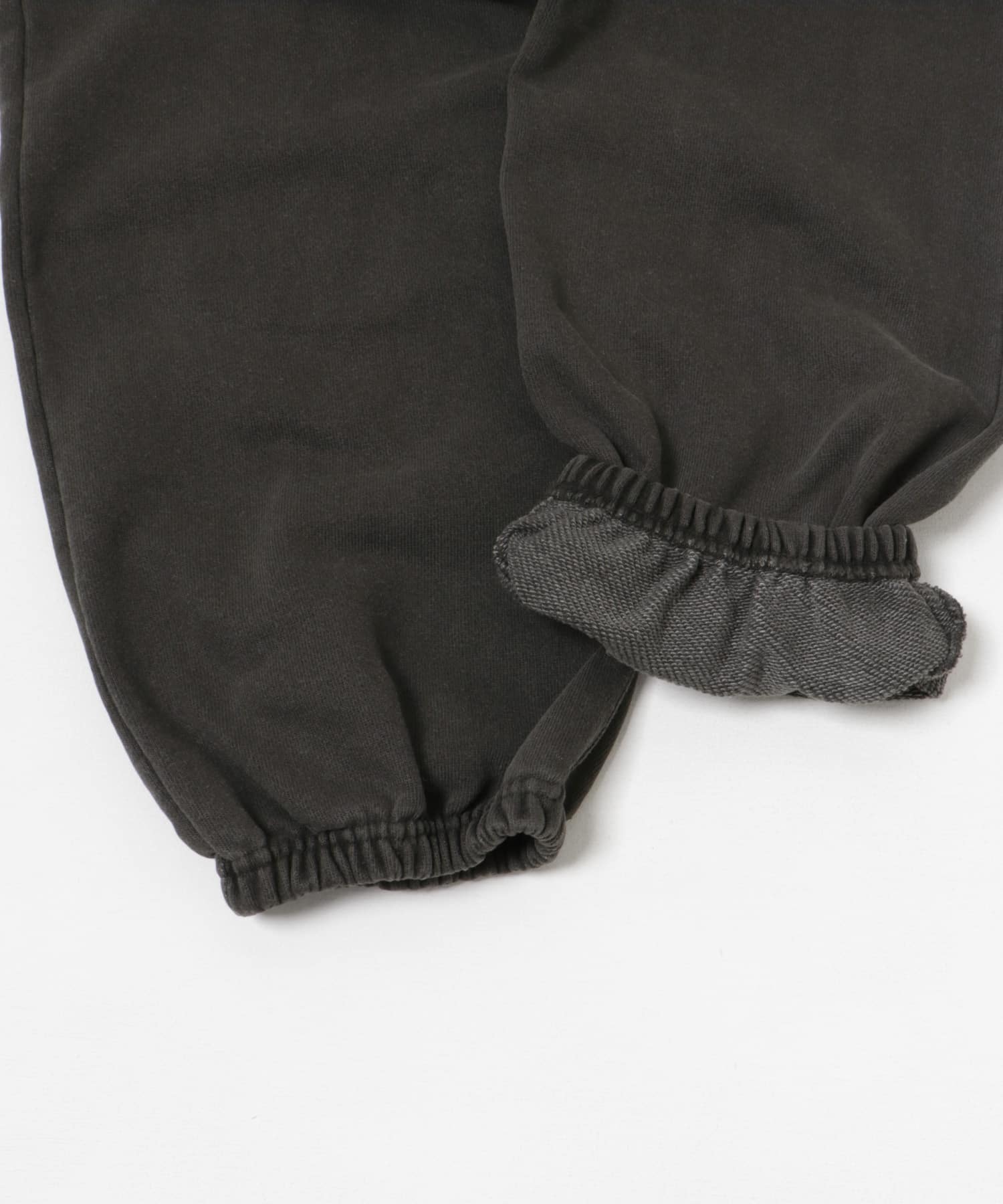LQQK Studio　WASHED FLEECE PANTS WASH BLACK M