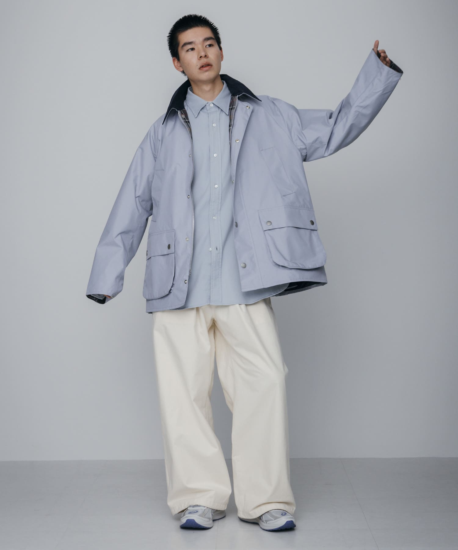 model身長：174cm 着用サイズ：40