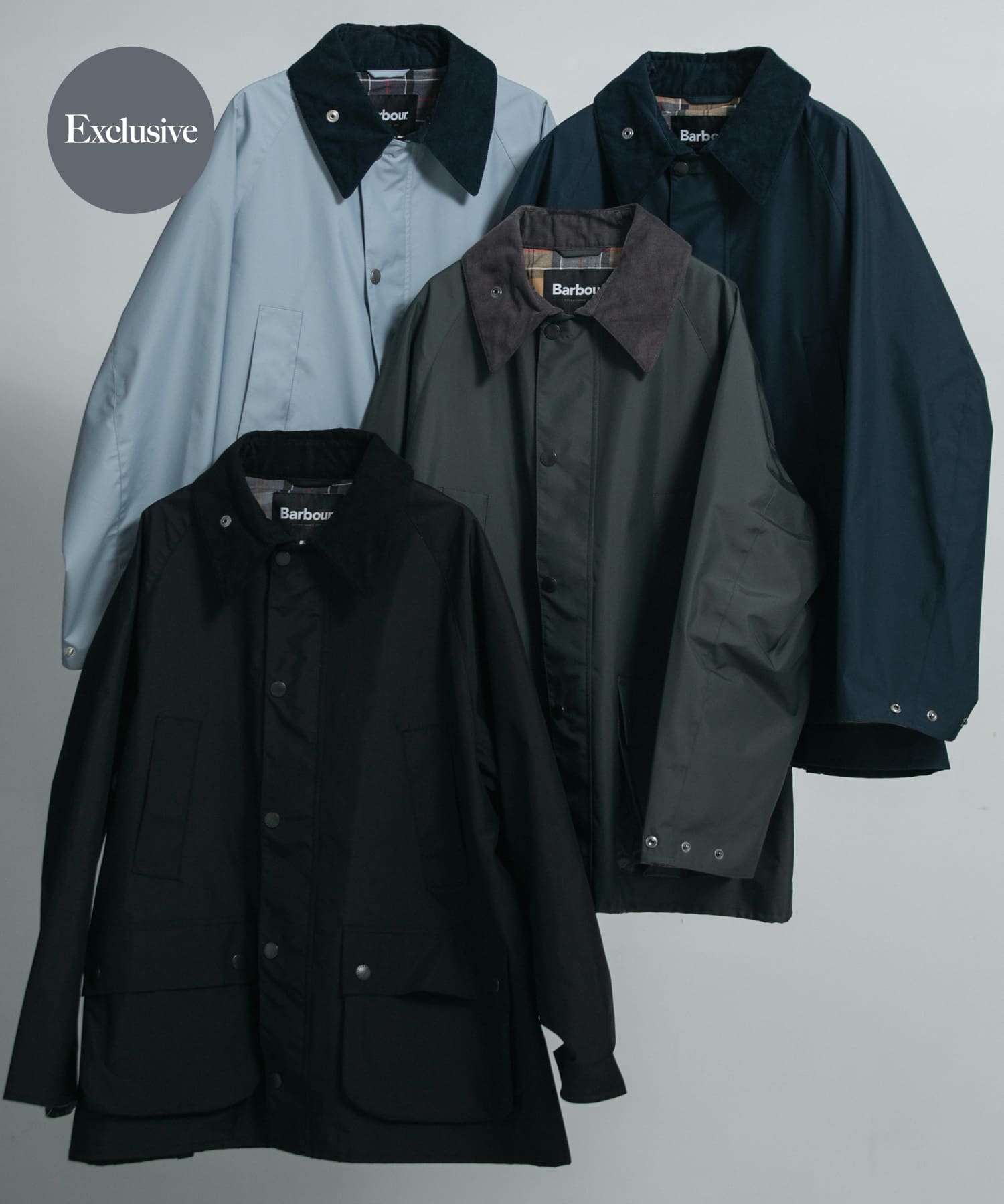 『別注』Barbour / URBS　OS BEDALE H-3 BLUE 42