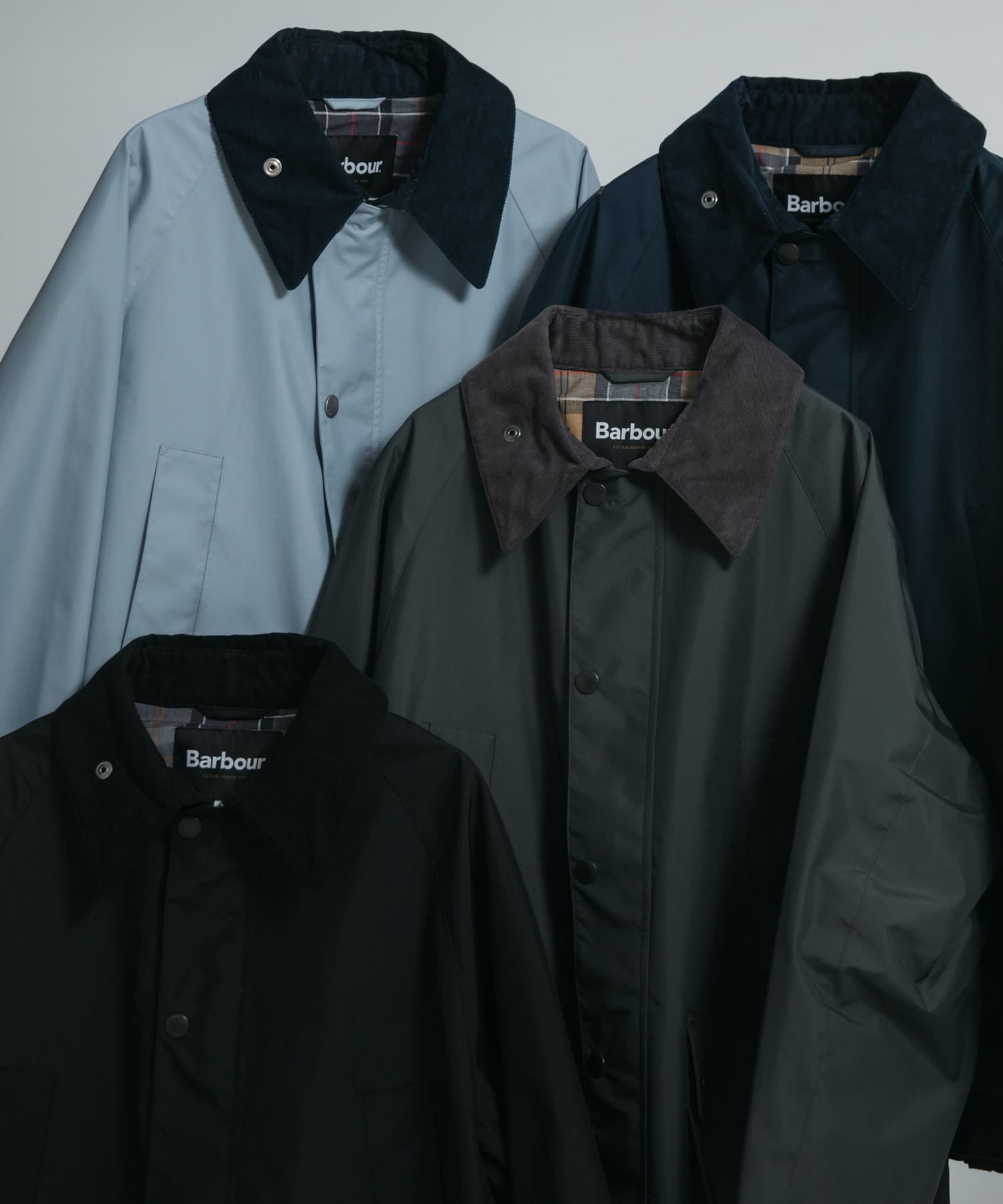 『別注』Barbour / URBS　OS BEDALE H-3 BLUE 42