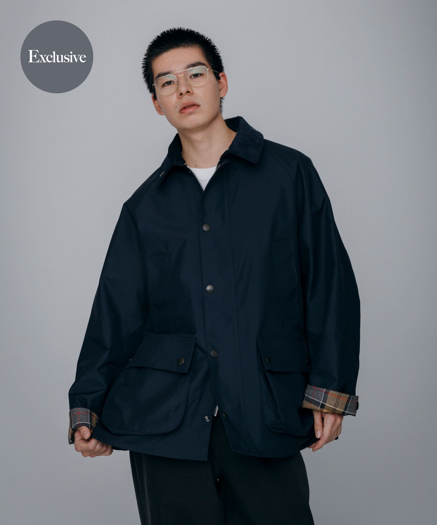 model身長：174cm 着用サイズ：40