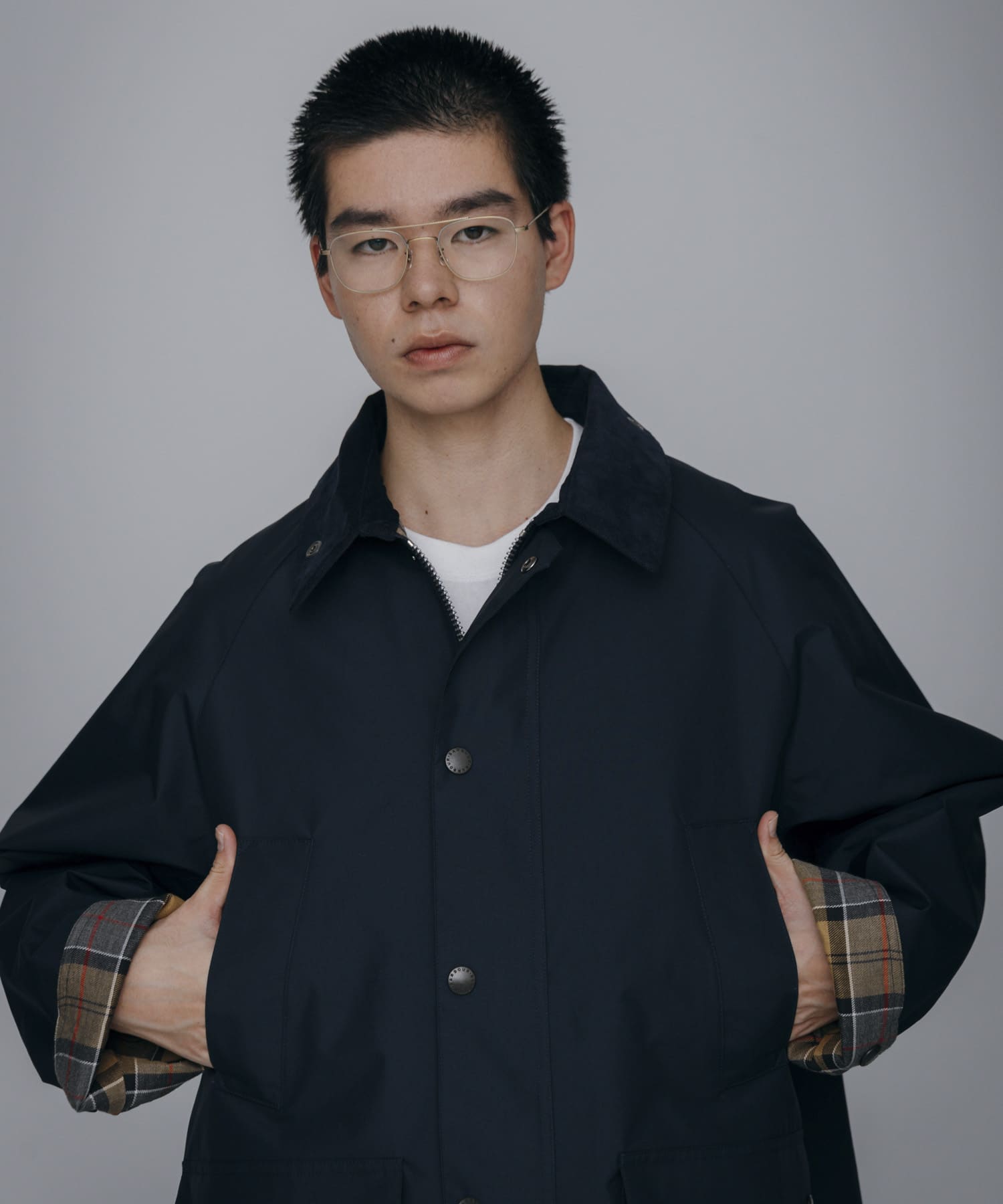 model身長：174cm 着用サイズ：40