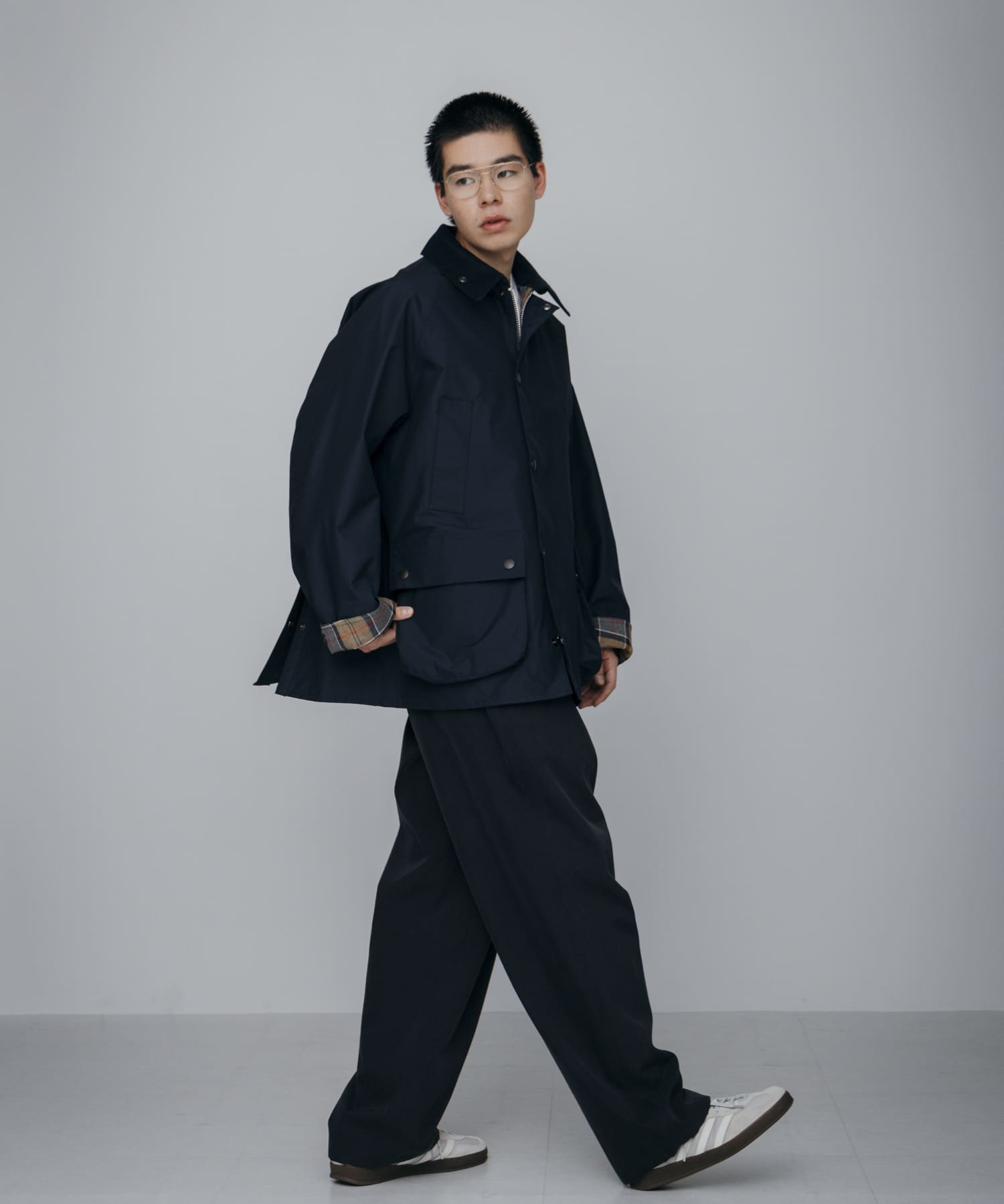 model身長：174cm 着用サイズ：40