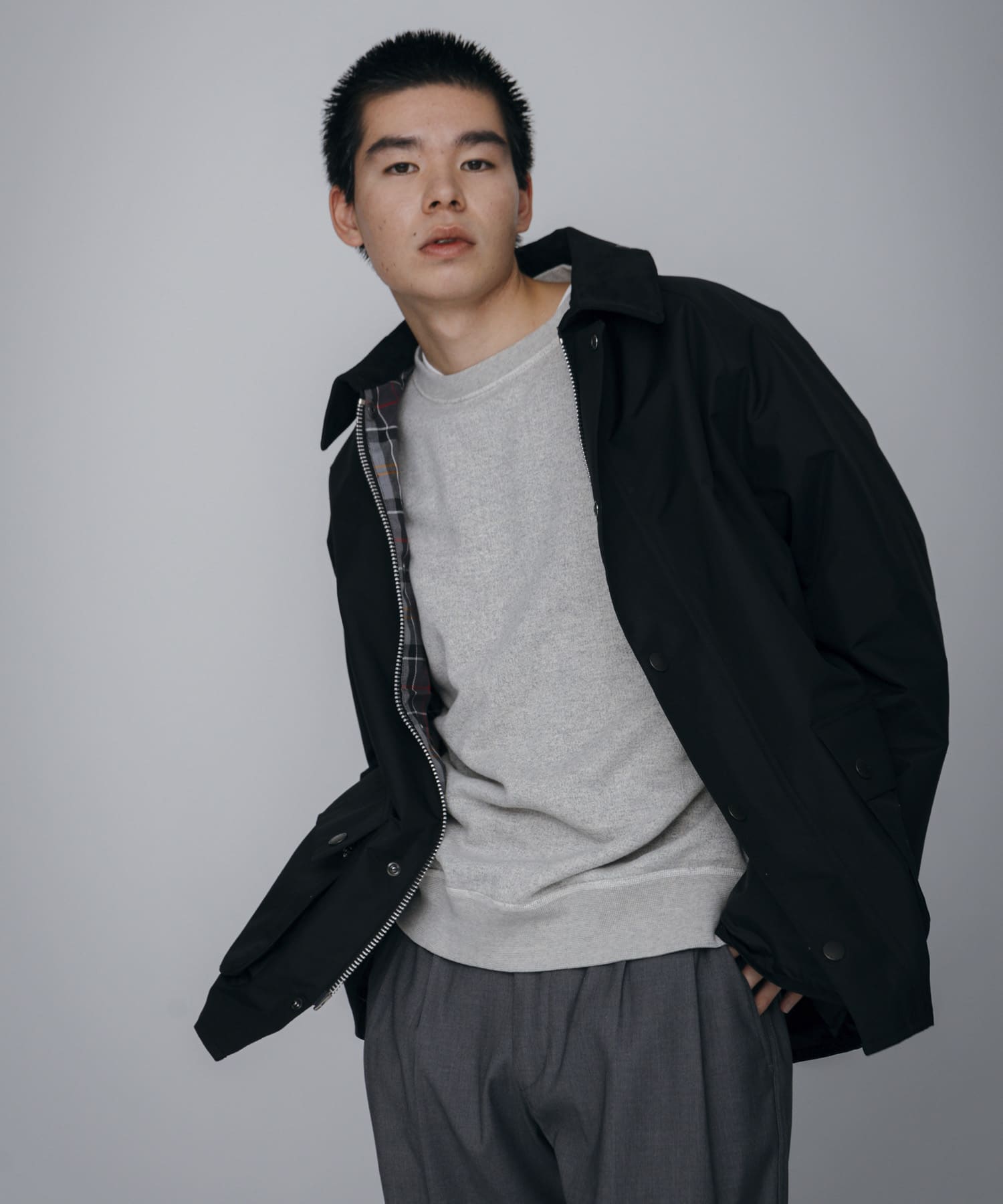 model身長：174cm 着用サイズ：40