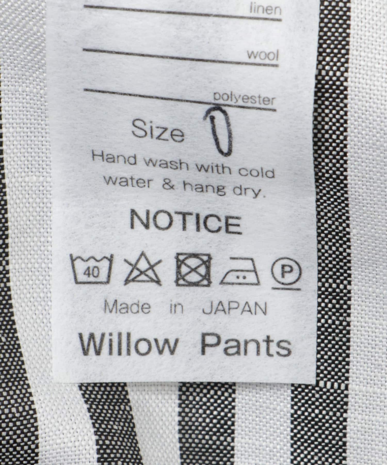 Willow Pants　バッファローチェック PT BLU×BLK 1