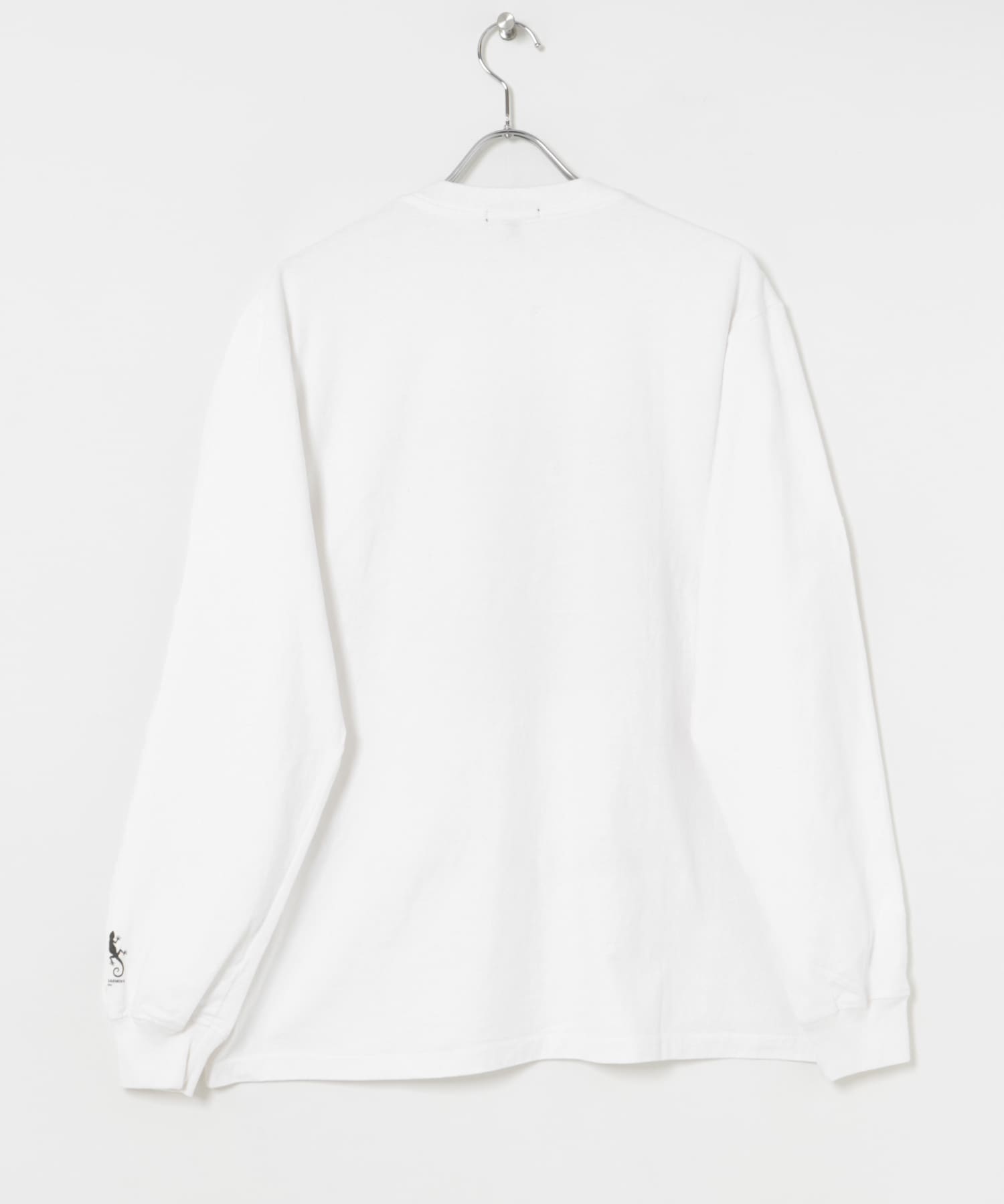 Engineered Garments　Printed Cross CrewNeck LS White M