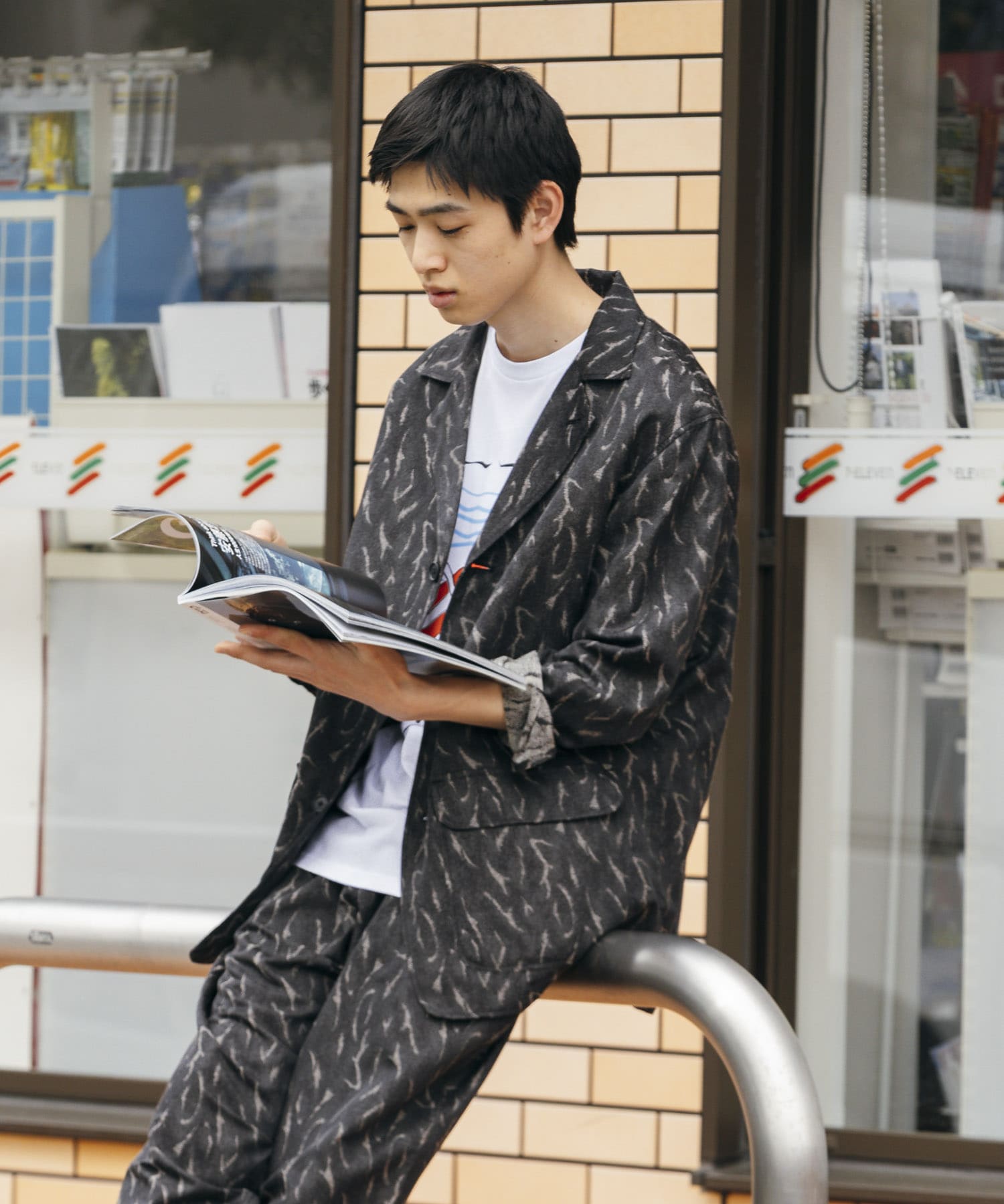 model身長：181cm 着用サイズ：M