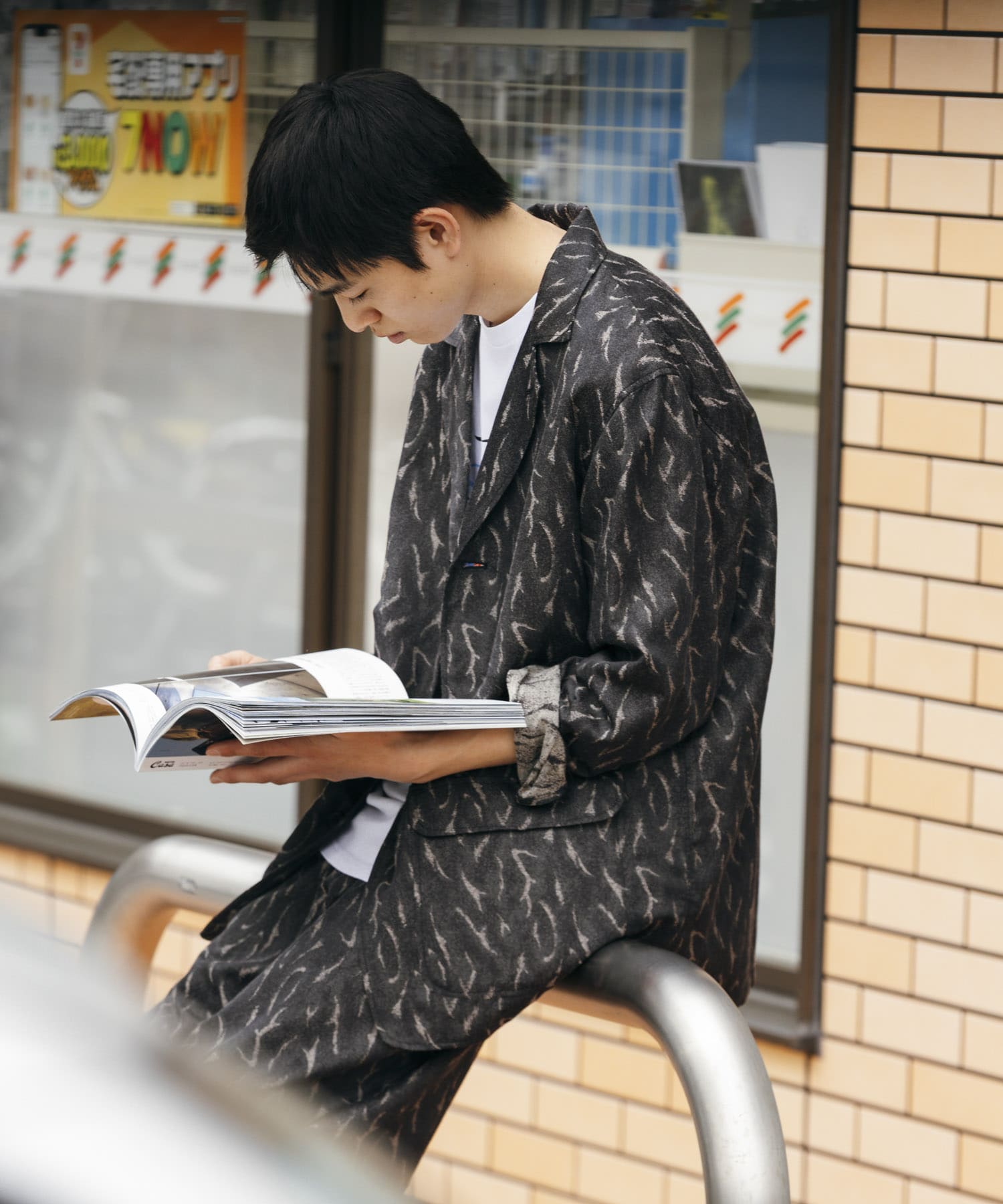 model身長：181cm 着用サイズ：M