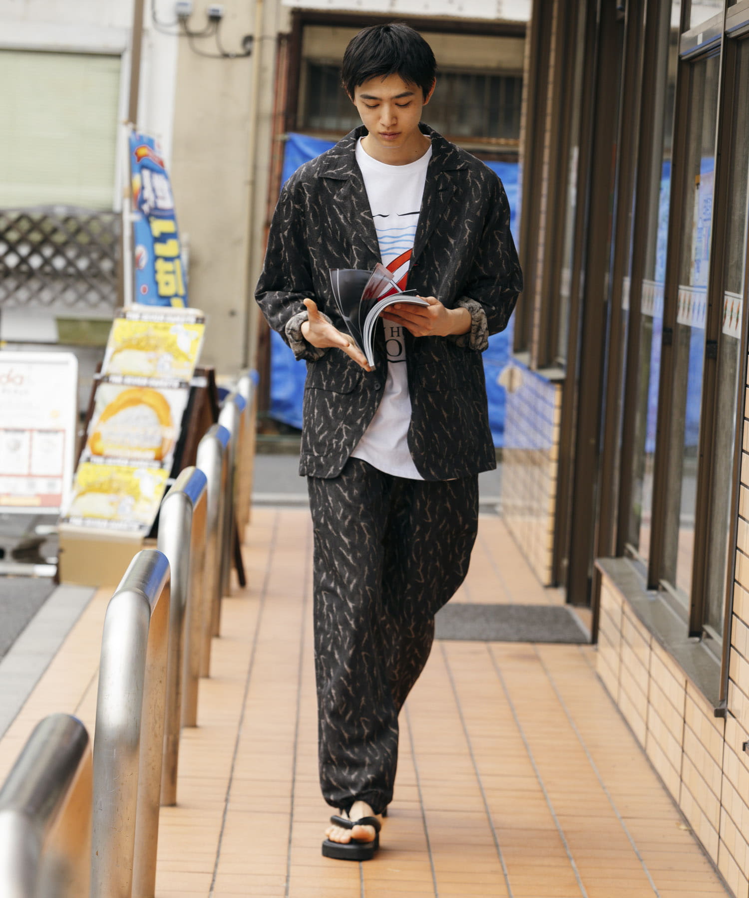 model身長：181cm 着用サイズ：M