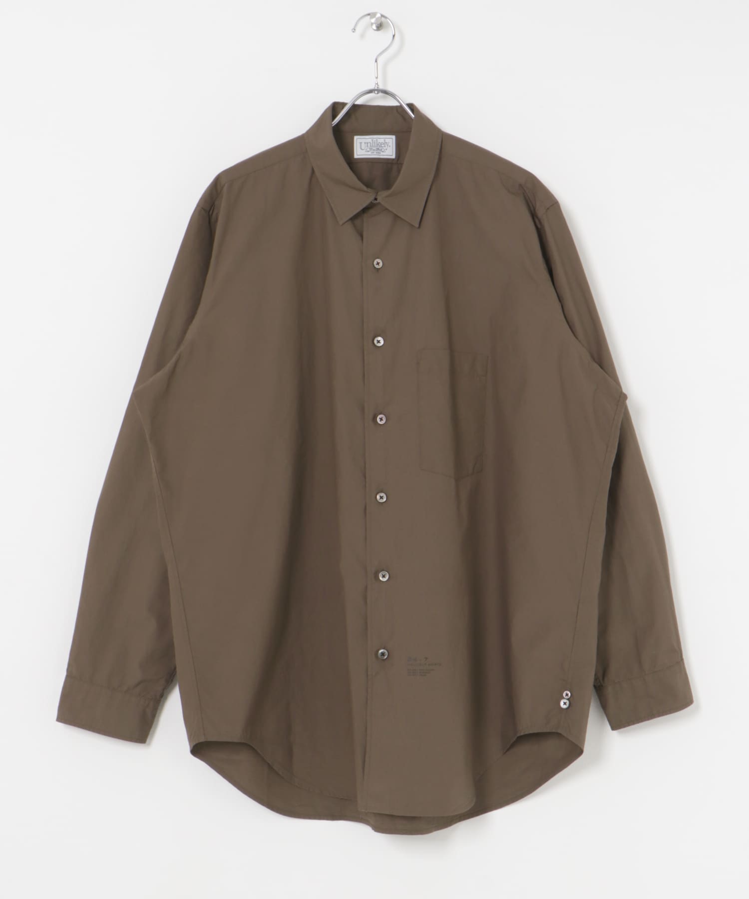 Unlikely　Regular Collar Shirts