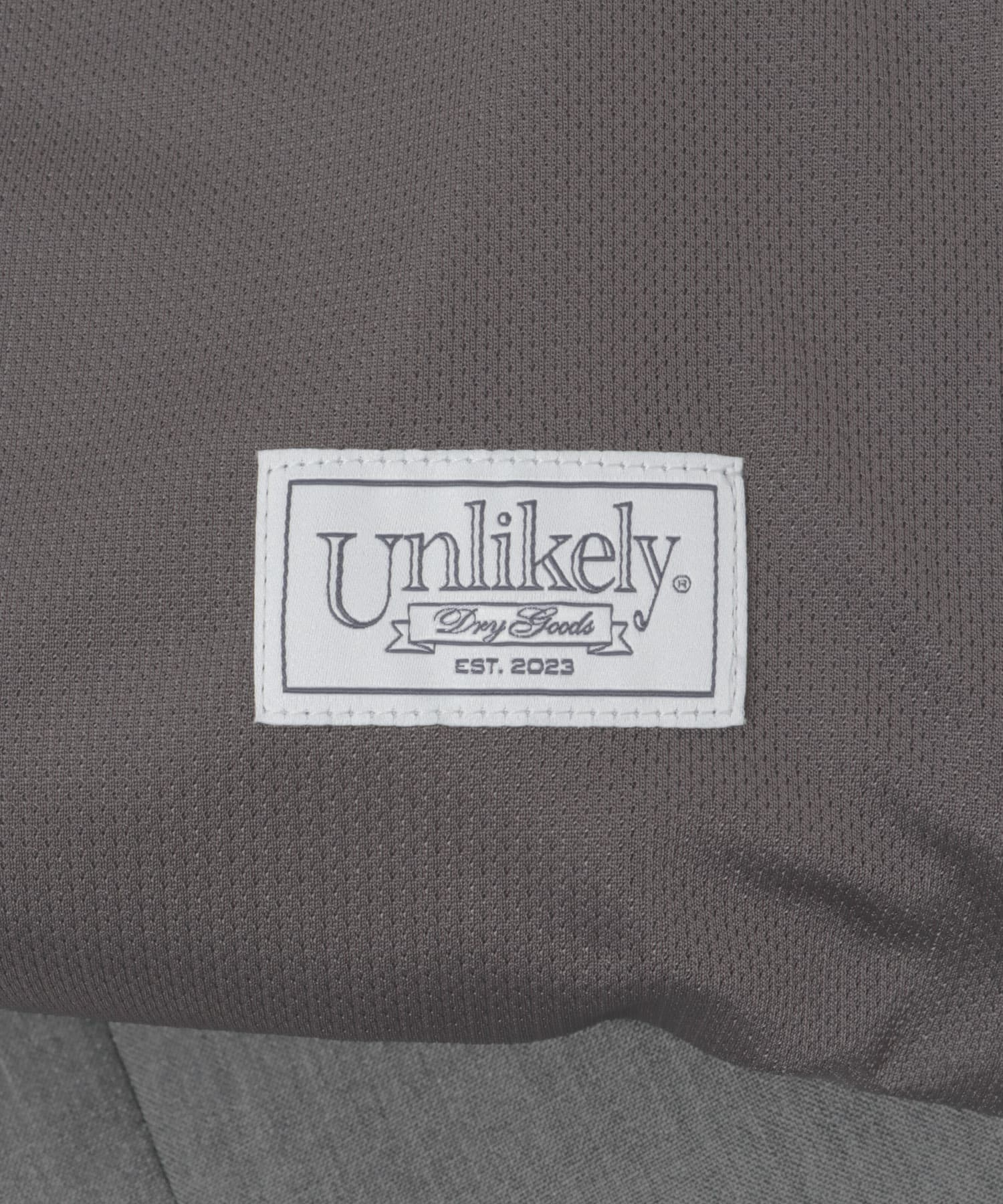 Unlikely　Back Strap Plain Front Trousers 2025 Gray S