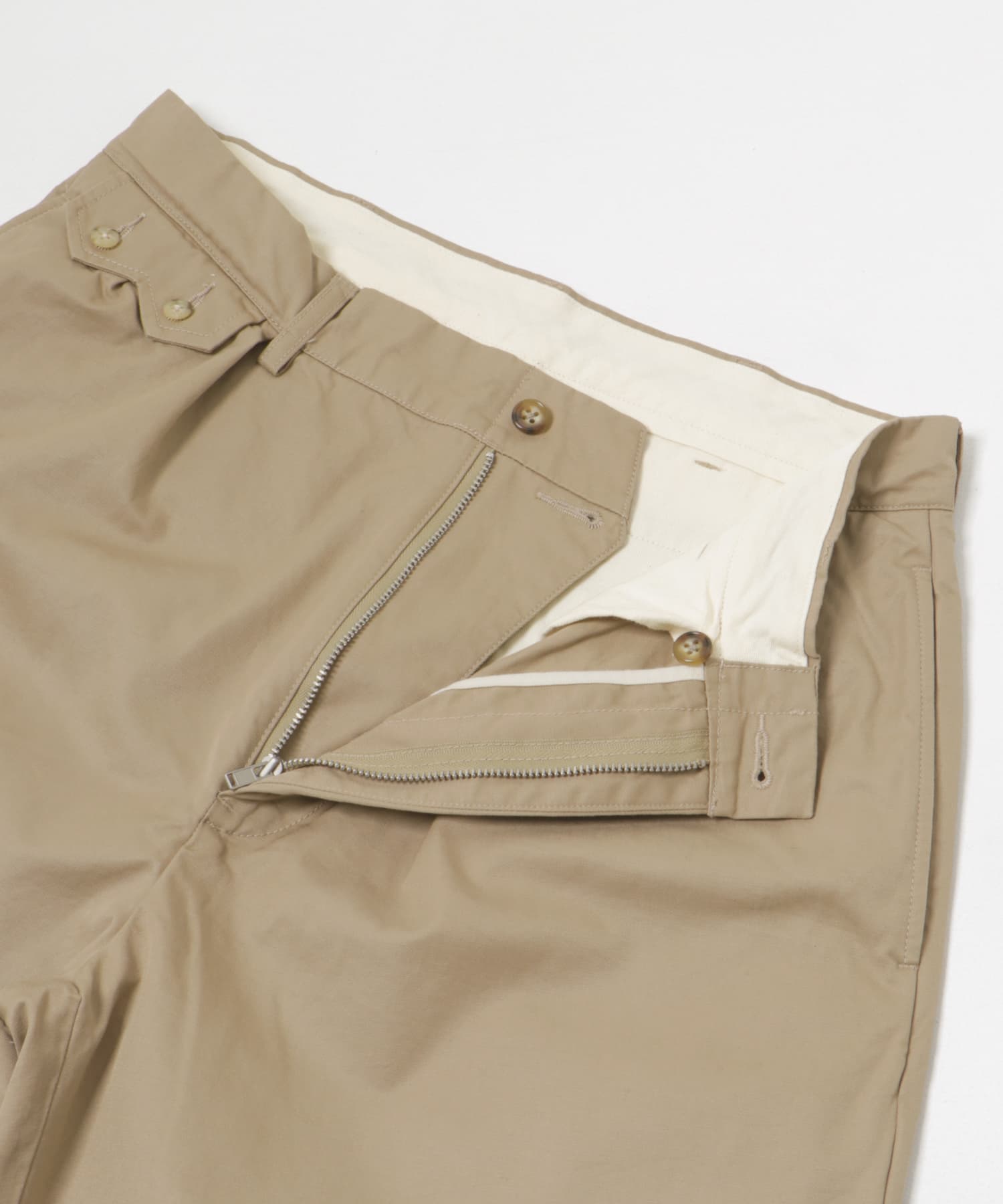 Unlikely　Sawtooth Flap 2P Trousers Beige S