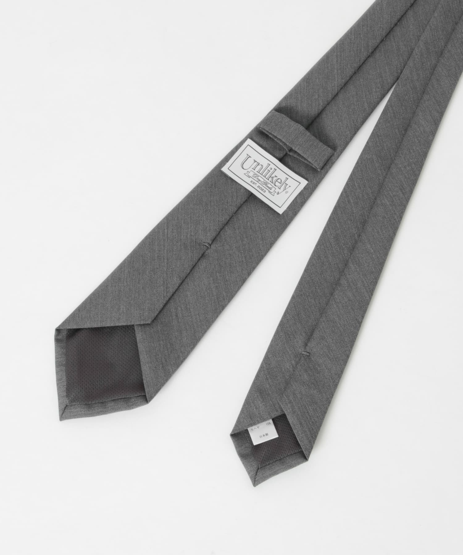 Unlikely　Unlikely Tie Mohair Gray FREE