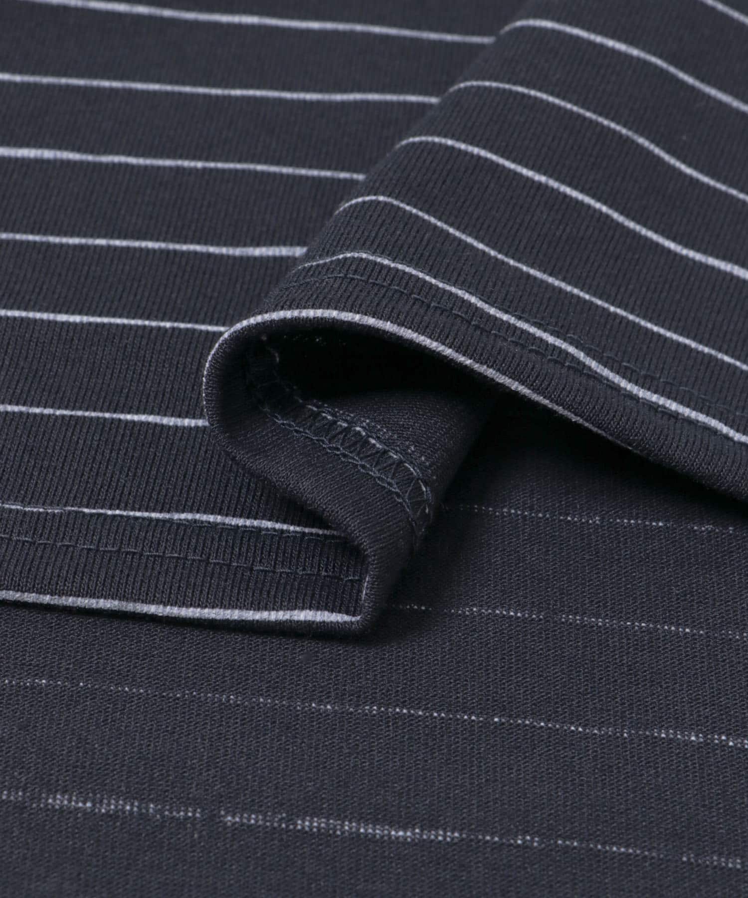 SEE SEE　SUPER BIG ROUND BORDER LONG SLEEVE D.NVY/WHT M