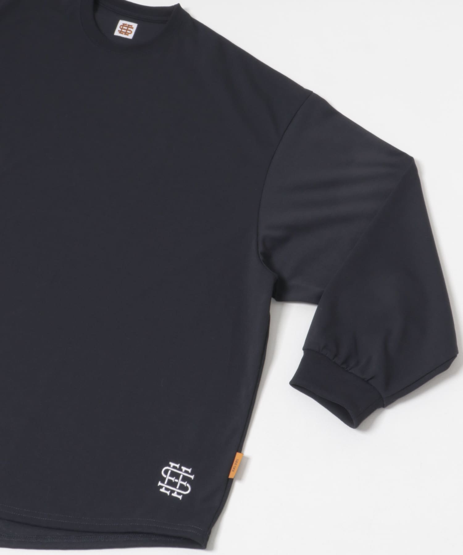 SEE SEE　SUPER BIG ROUND LONG SLEEVE T-SHIRTS NAVY M