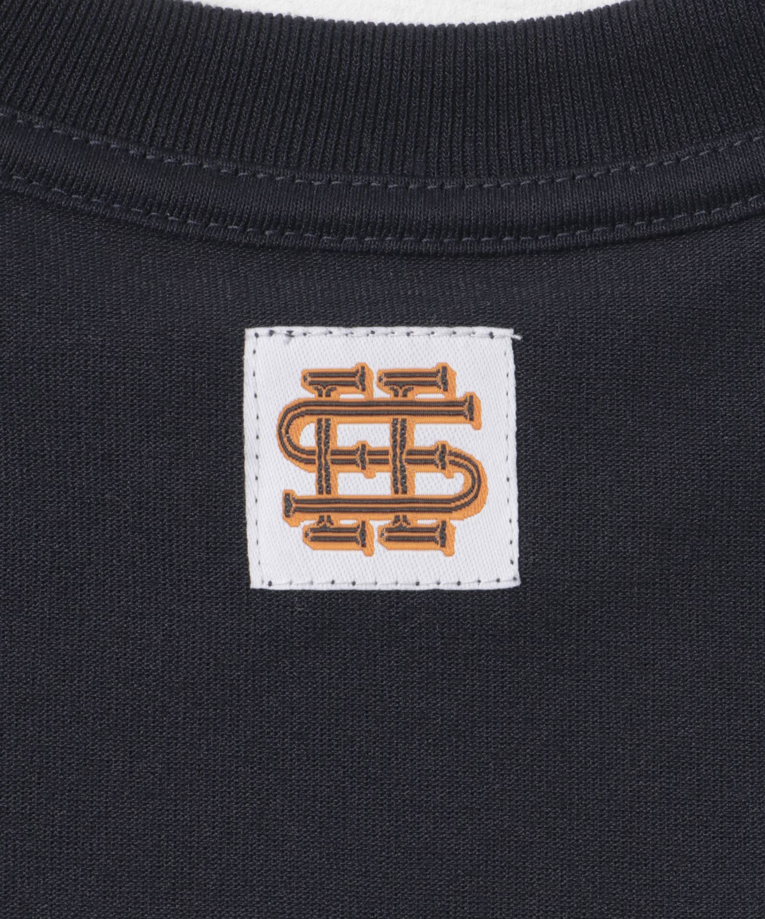 SEE SEE　SUPER BIG ROUND LONG SLEEVE T-SHIRTS NAVY M