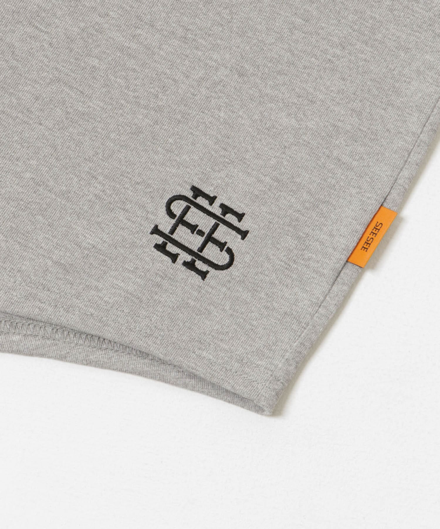 SEE SEE　SUPER BIG ROUND LONG SLEEVE T-SHIRTS GREY杢 M