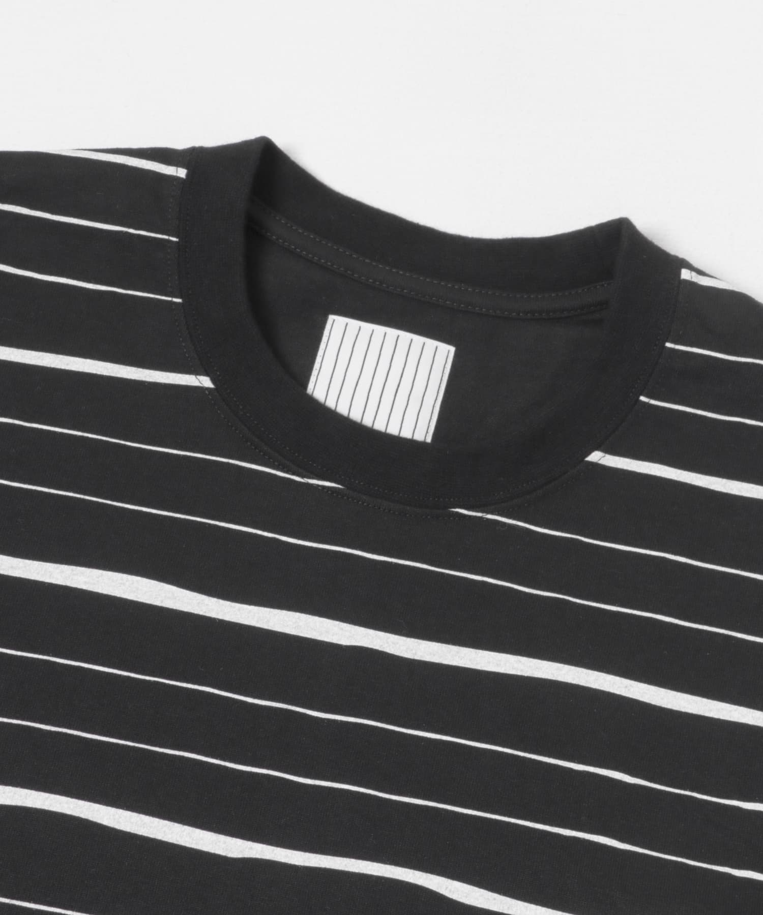 SFC　SUPER BIG MIX SIDE STRIPES LS TEE Blk/Wht L