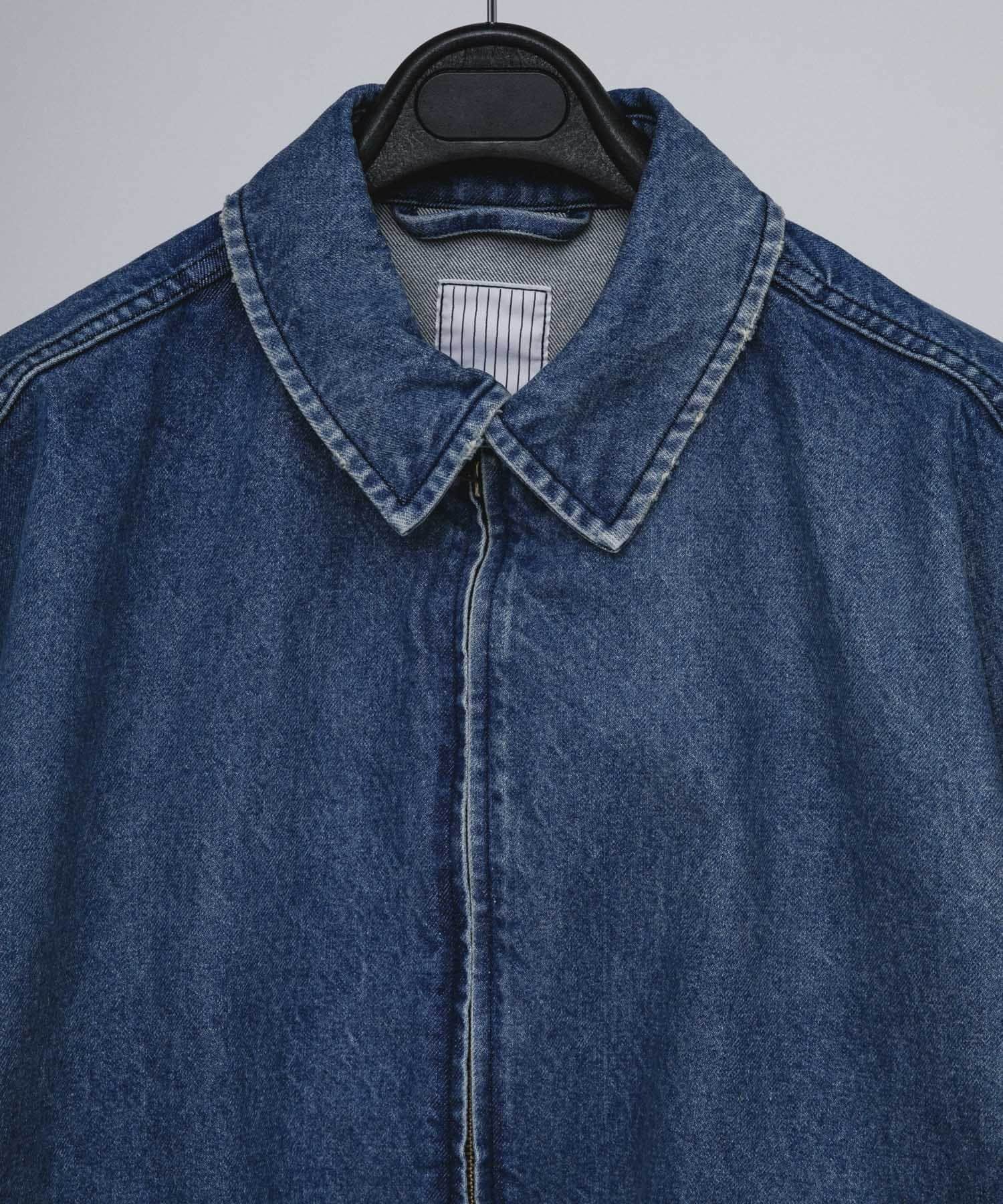 SFC　WASHED DENIM JACKET Washed B L