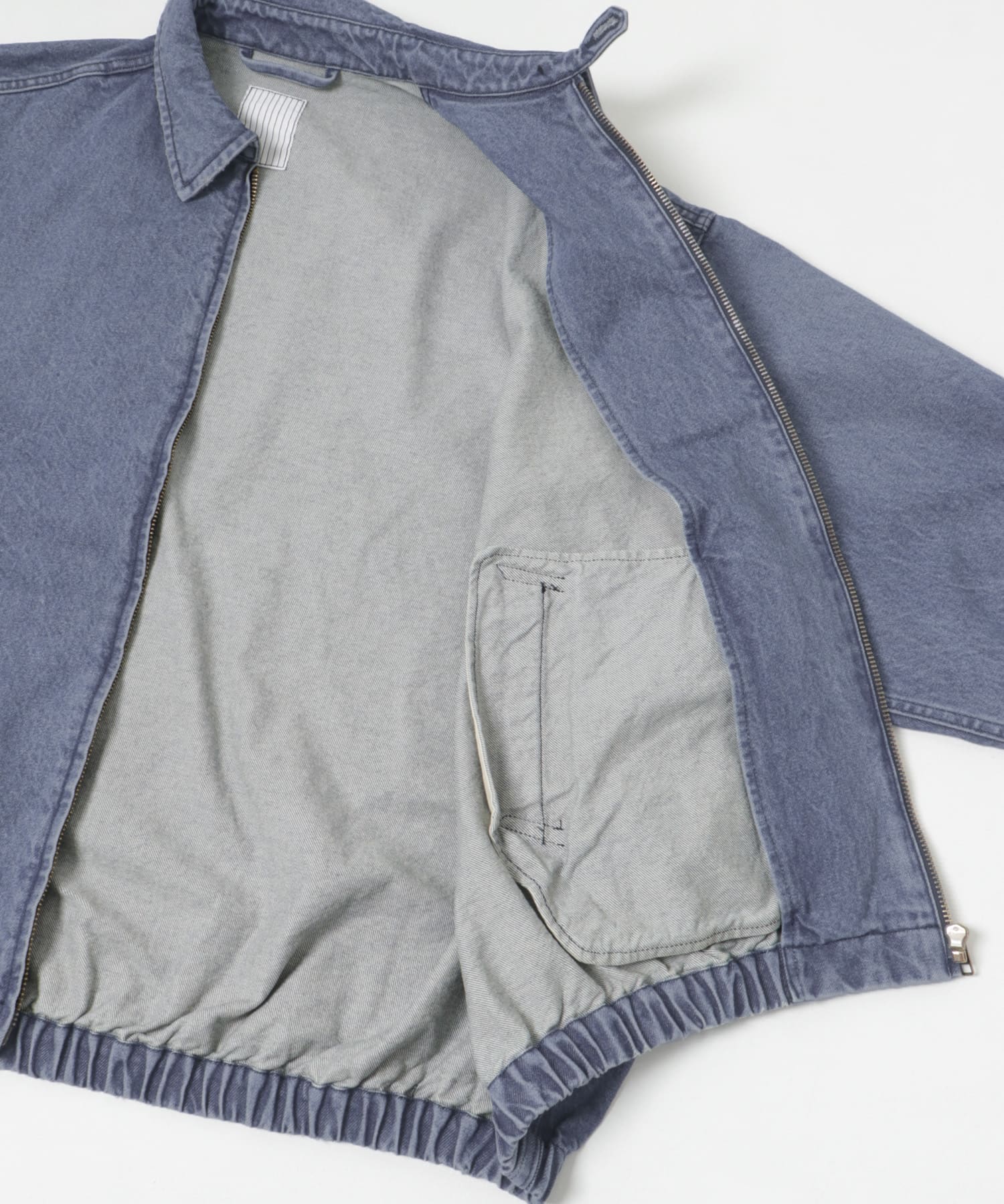 SFC　WASHED DENIM JACKET Washed B L