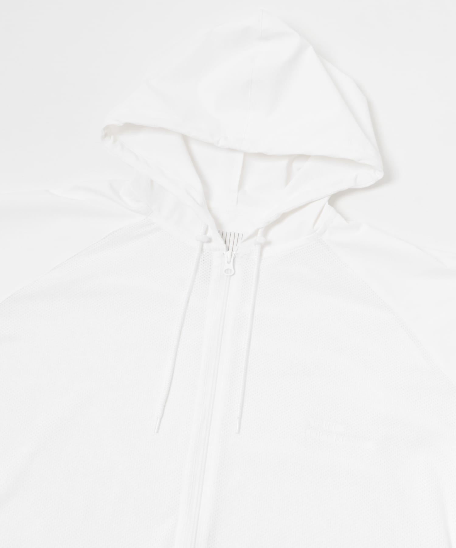SFC　MESH SPORTY HOODIE White L