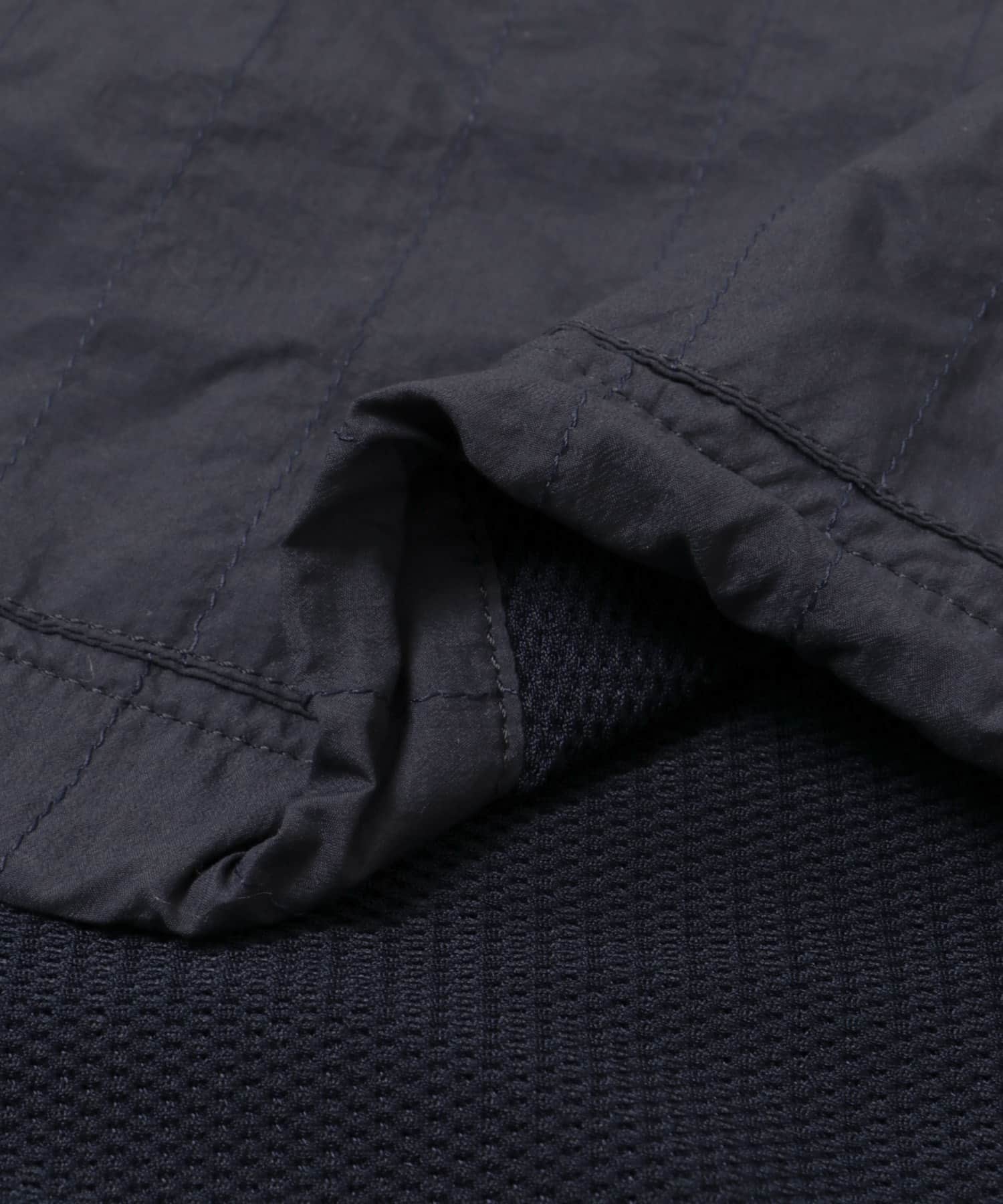 SFC　STITCHED  ZIP VEST Navy L