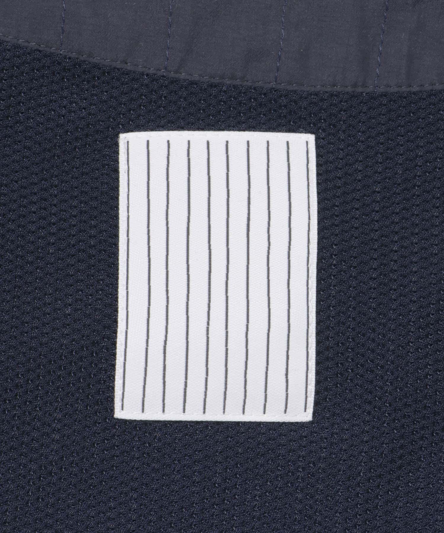 SFC　STITCHED  ZIP VEST Navy L