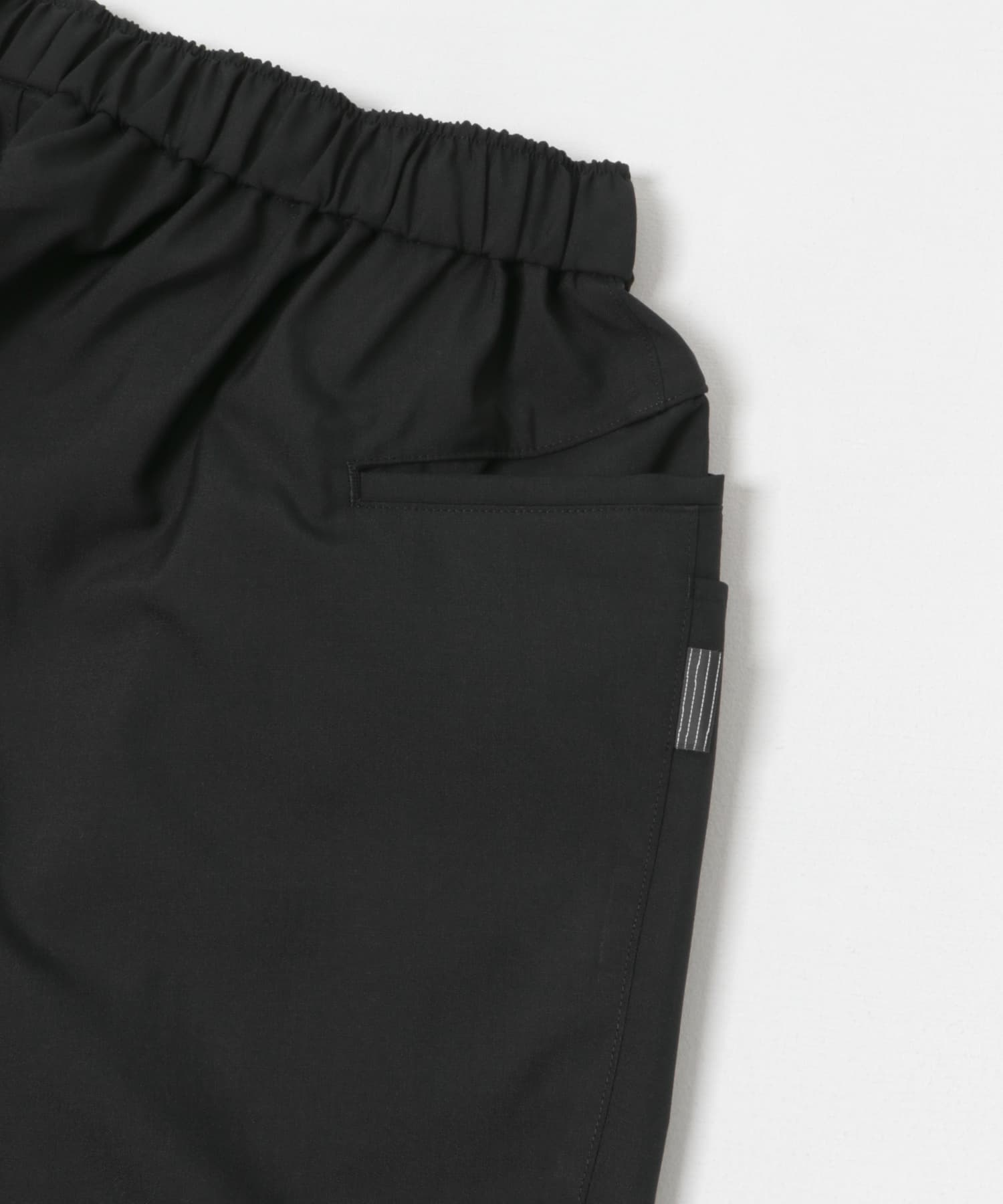 SFC　BAGGY SUMMER WOOL PANTS Black M