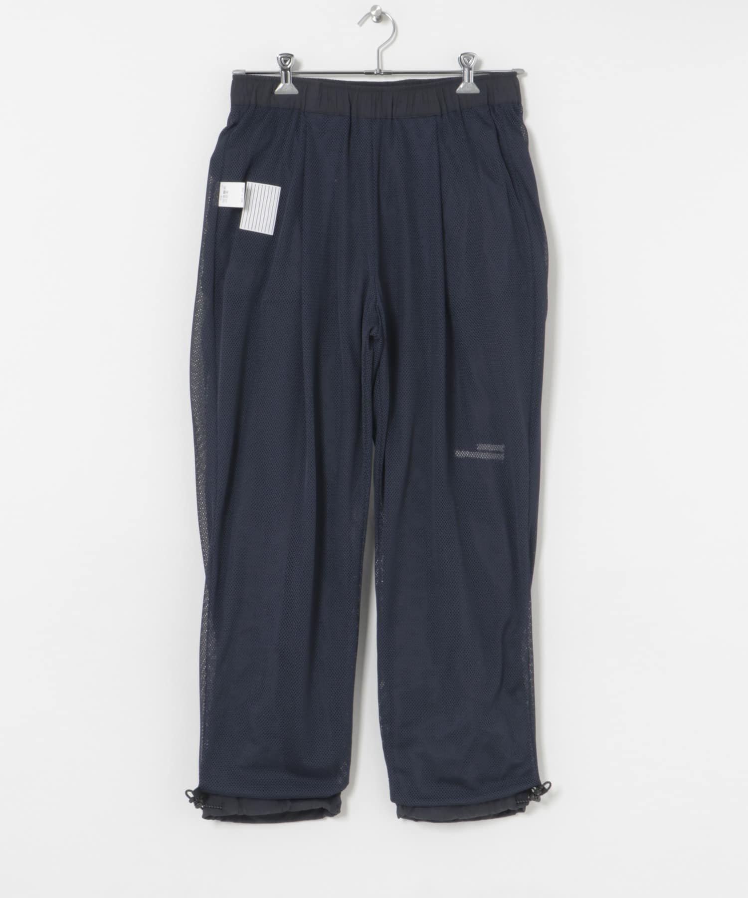 SFC　STITCHED WIDE TAPERED EASY PANTS Navy M