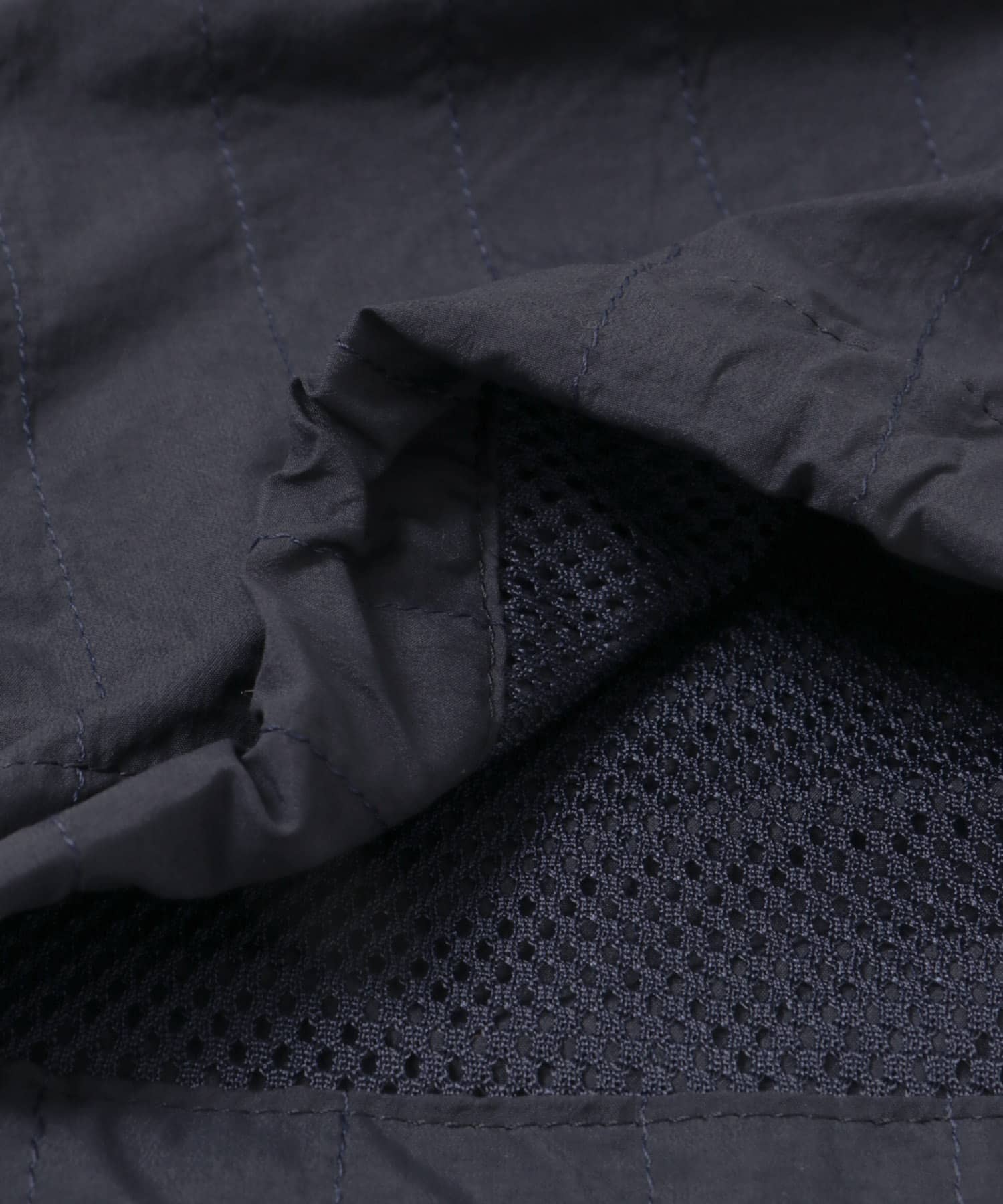 SFC　STITCHED WIDE TAPERED EASY PANTS Navy M