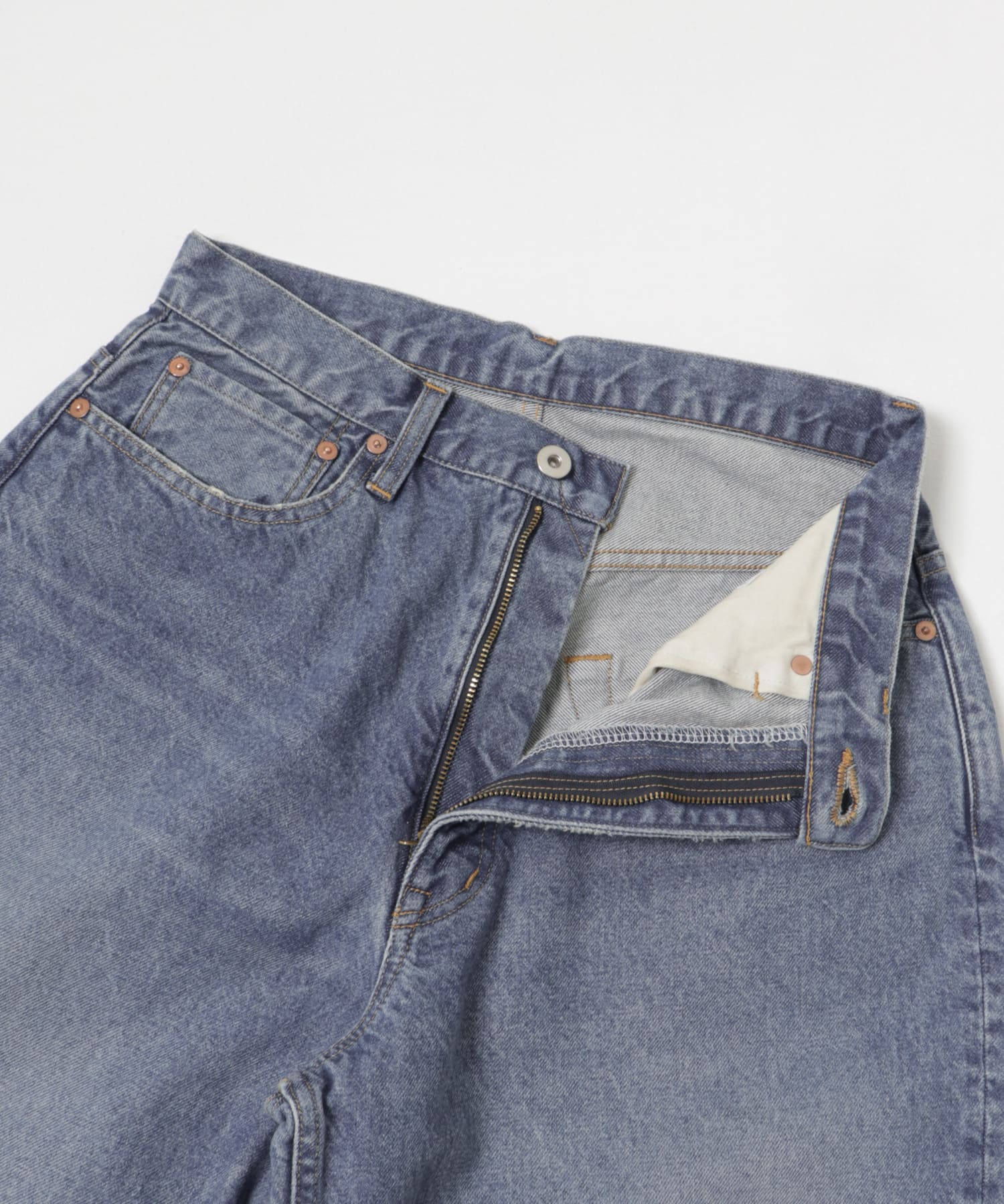 SFC　WASHED DENIM PANTS Washed B M