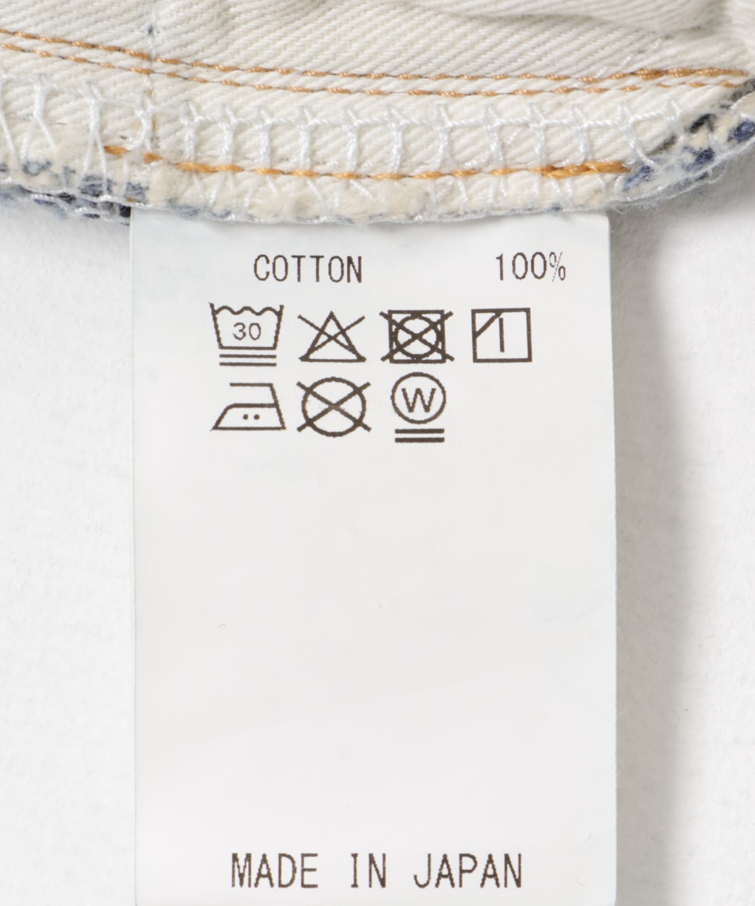SFC　WASHED DENIM PANTS Washed B M