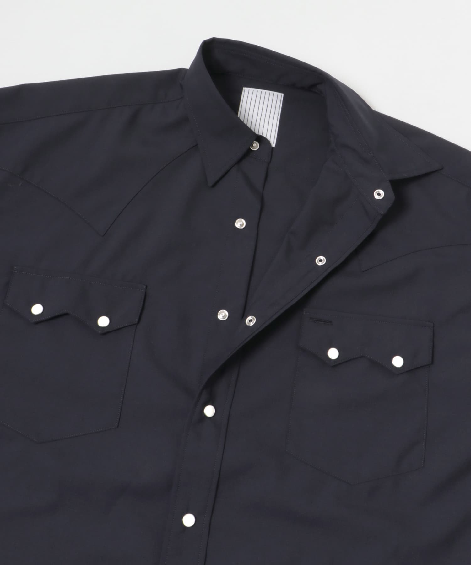 SFC　SUMMER WOOL SHIRT Navy L