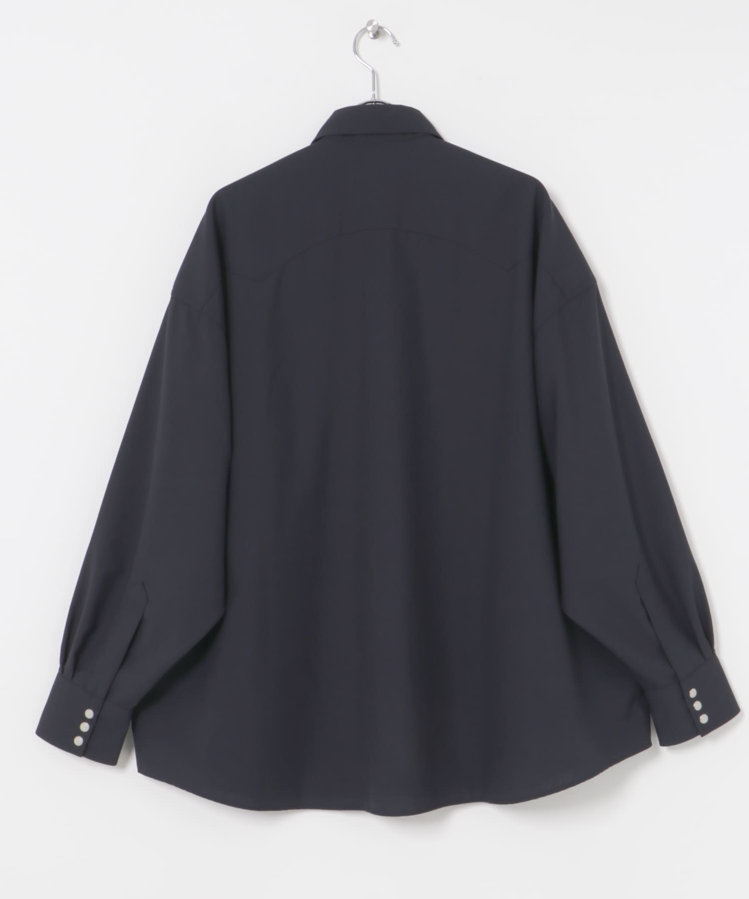 SFC　SUMMER WOOL SHIRT Navy L