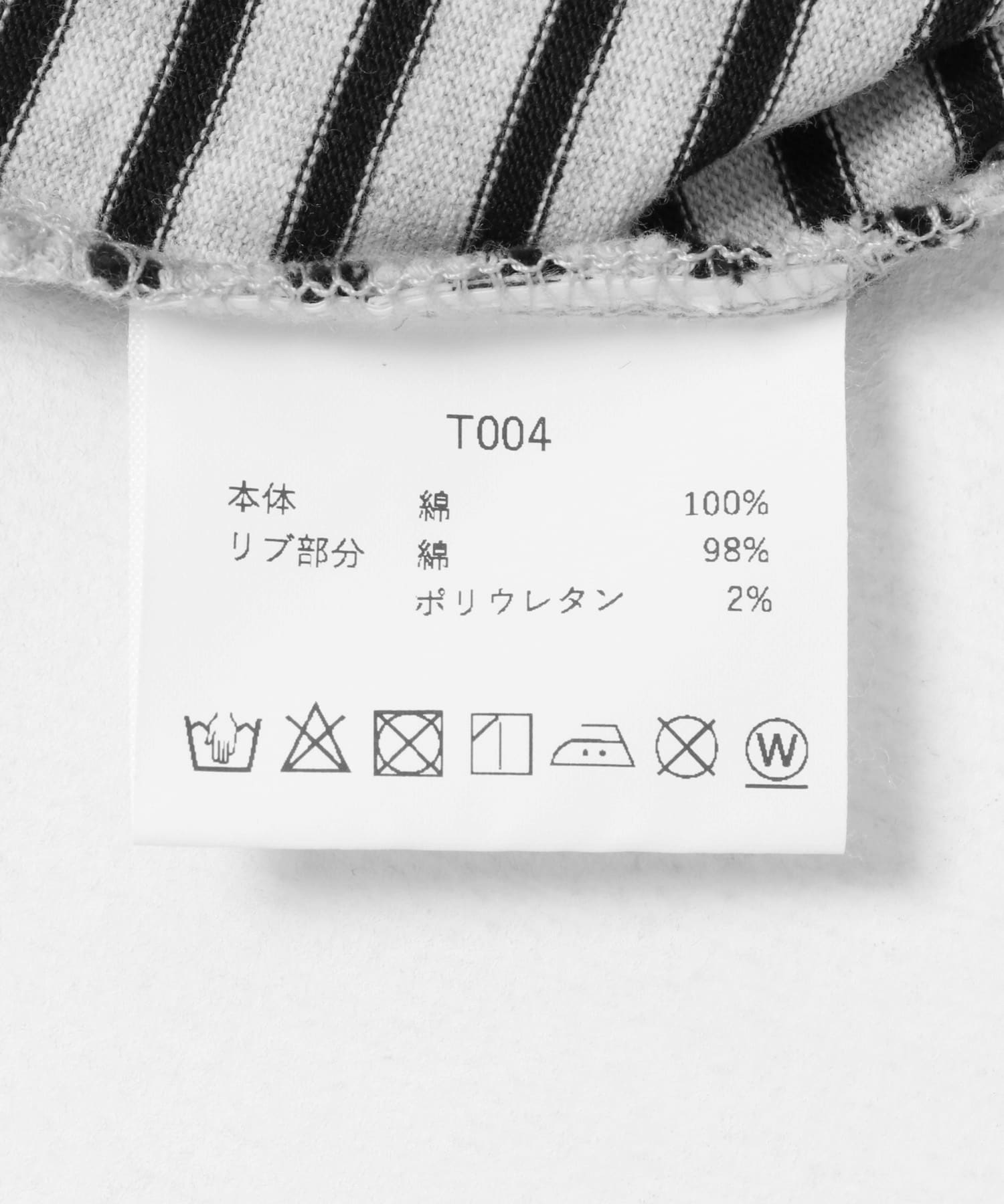 ES.1　Border LS T-Shirt Ash L