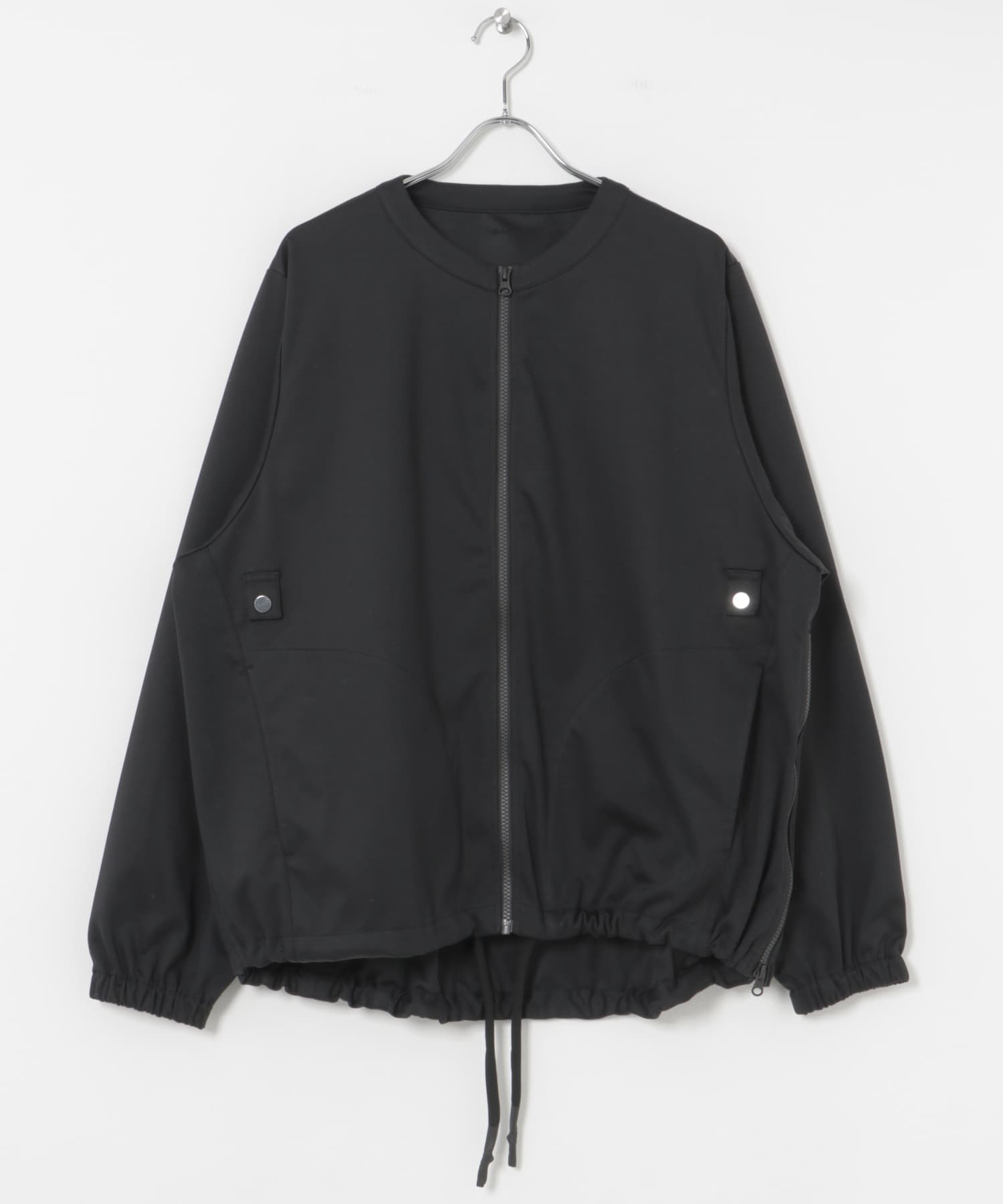 UNTRACE　ジッパーカーディガン BLACK 1