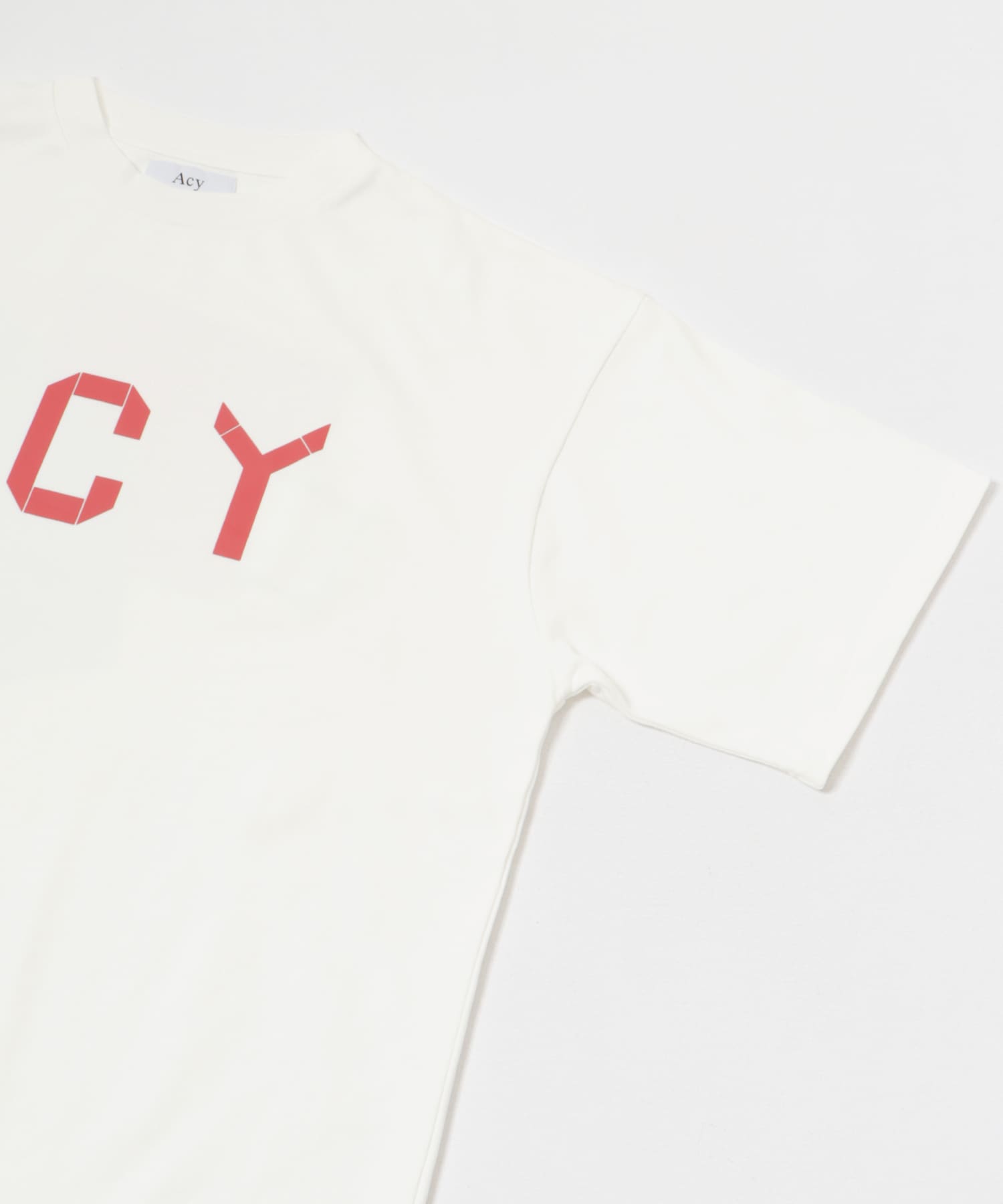 Acy　Ori TEE WHITE 2