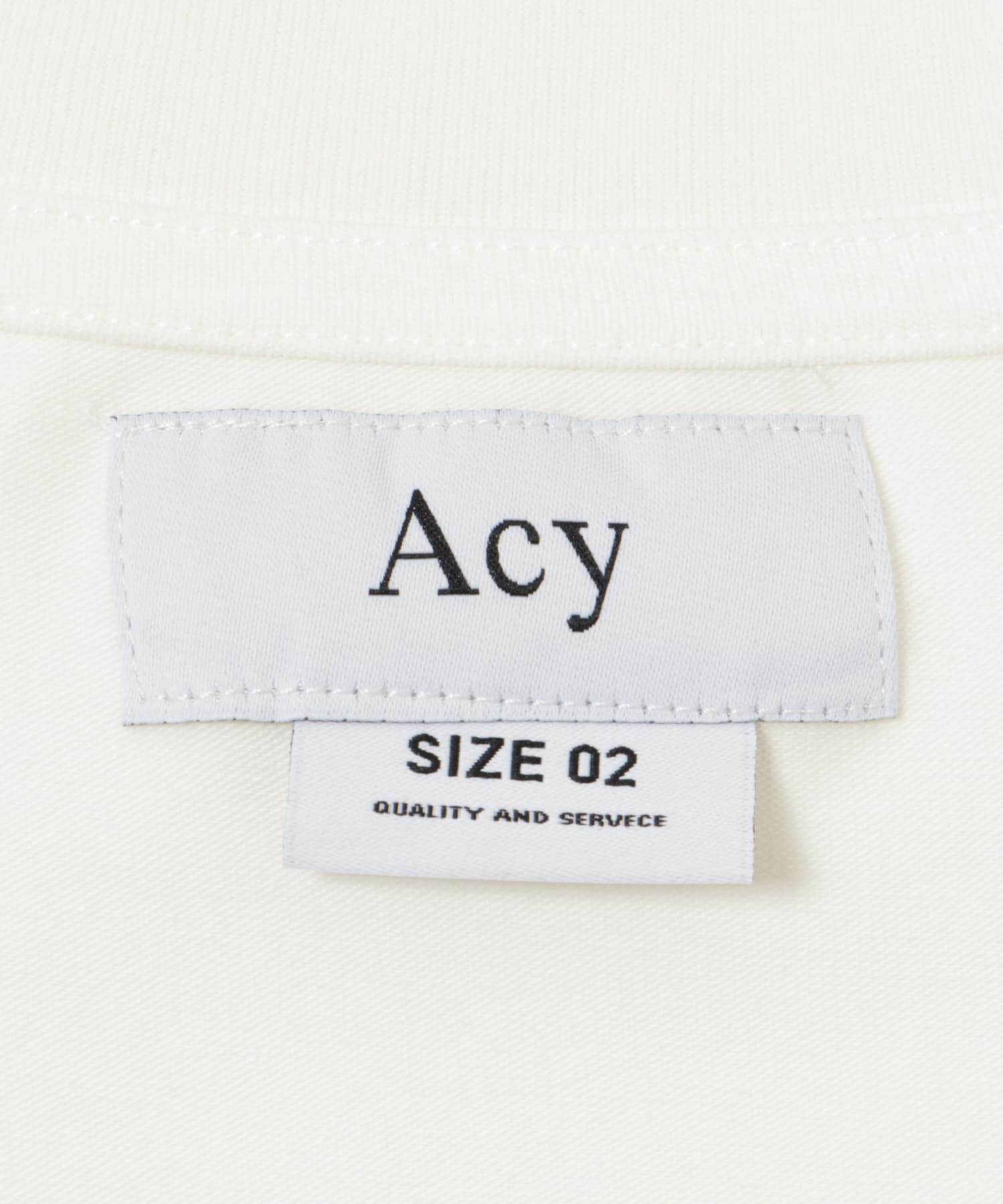Acy　Ori TEE WHITE 2