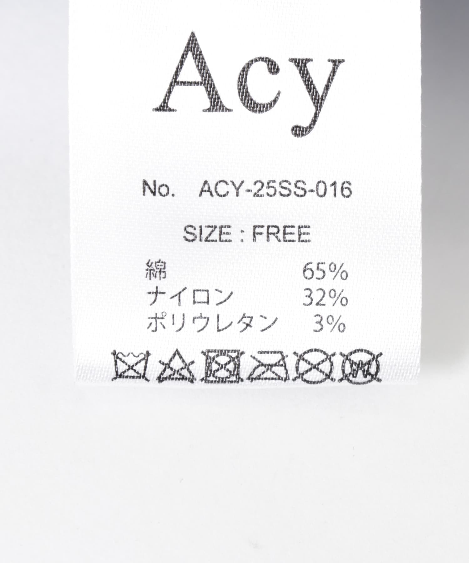 Acy　AK PATTERN HAT AK.CHECK FREE