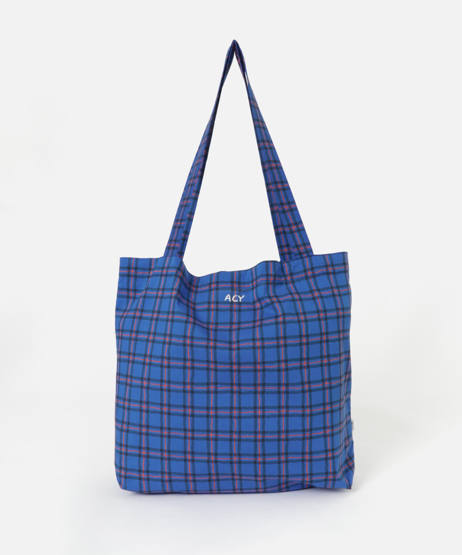 Acy　AK PATTERN RICH TOTE AK.CHECK FREE