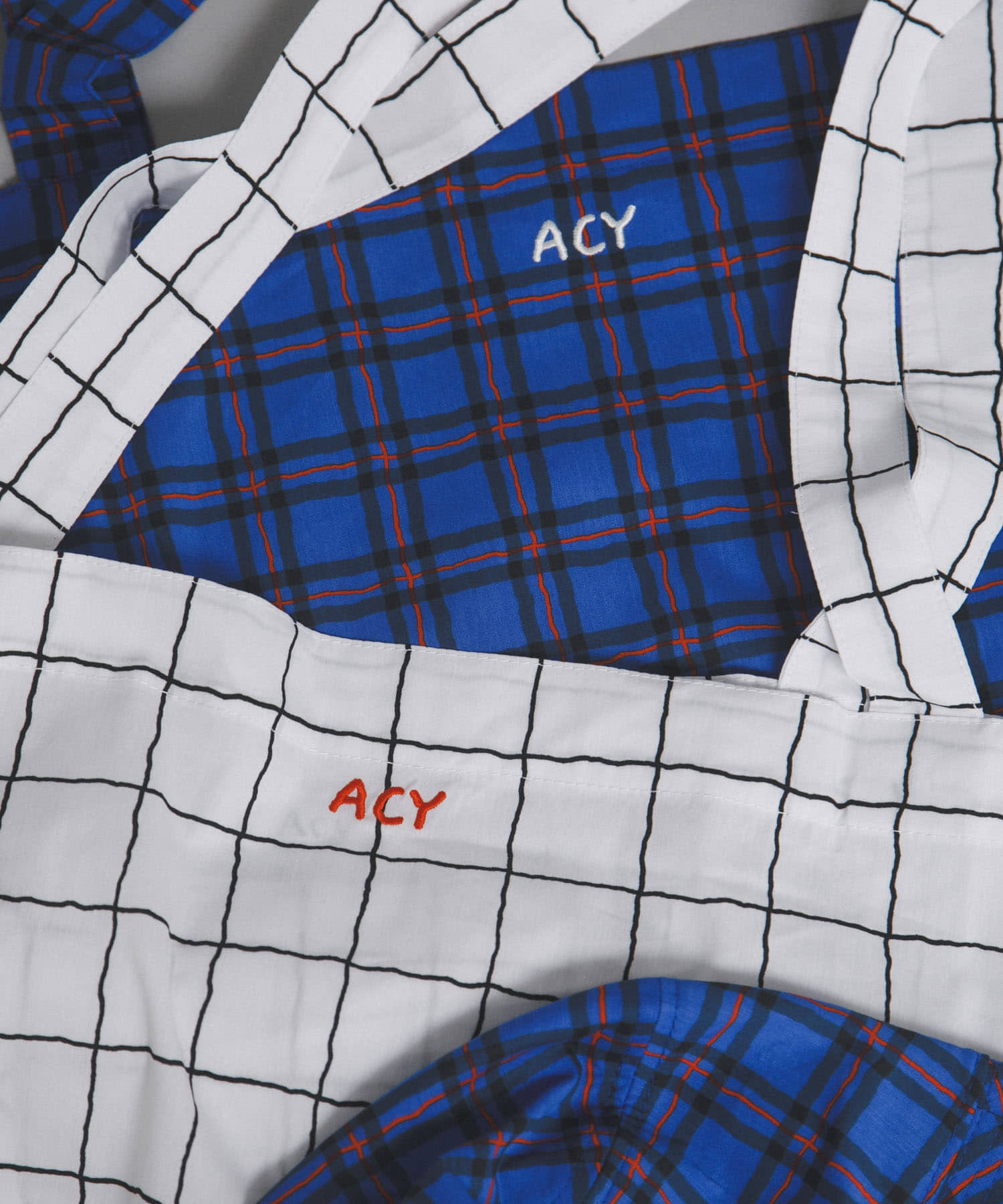 Acy　AK PATTERN RICH TOTE AK.TILE FREE