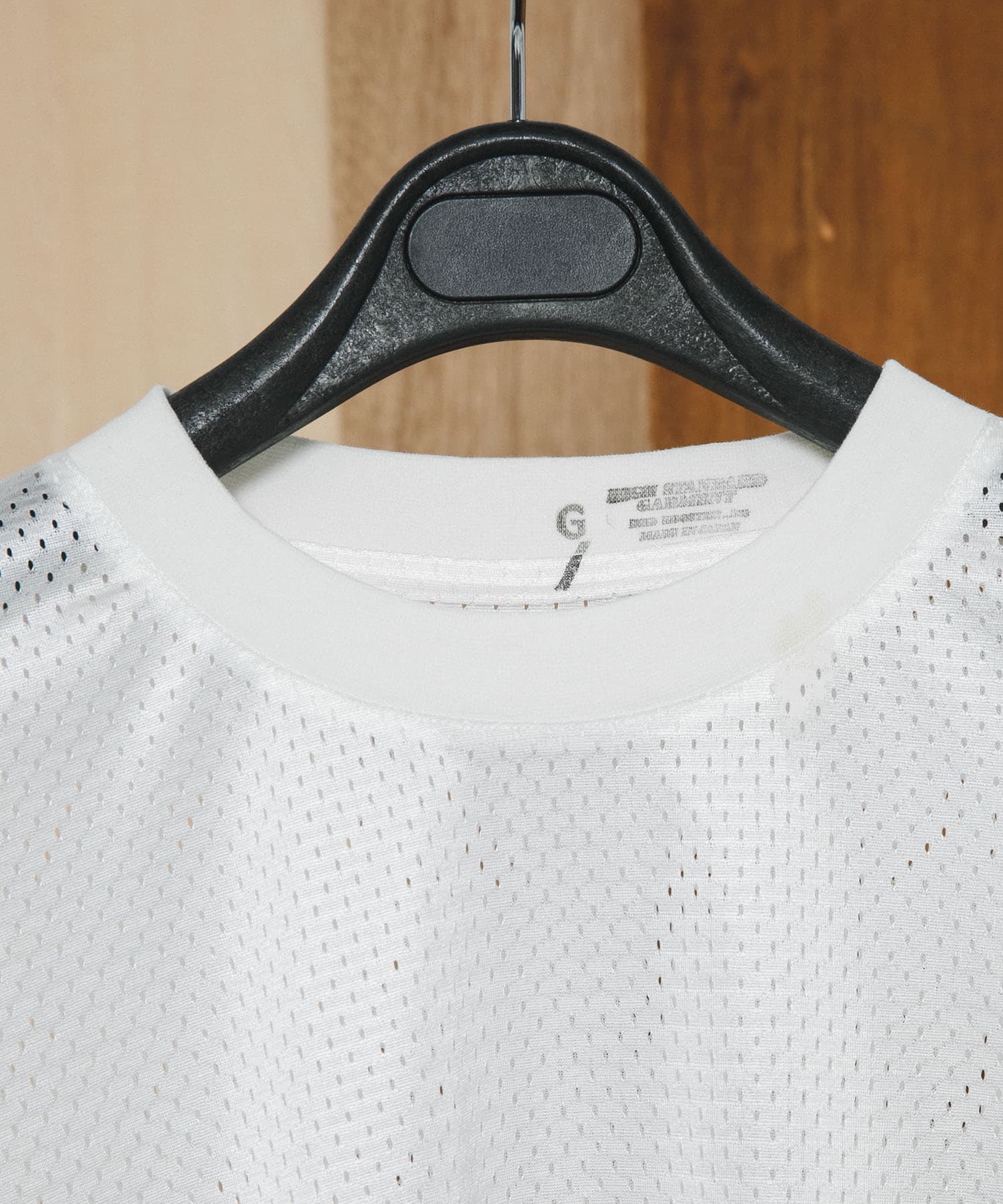 Gurank　Paint long sleeve mesh-T WHT 2
