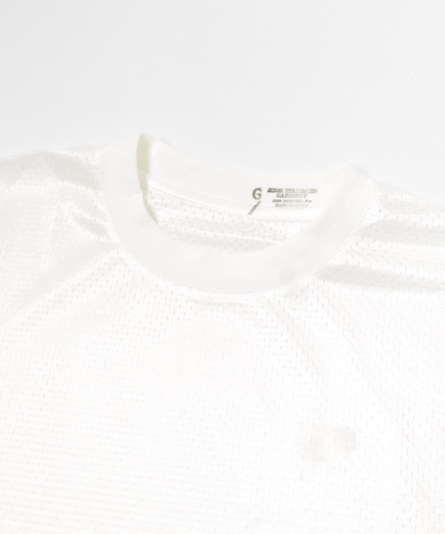 Gurank　Paint long sleeve mesh-T WHT 2
