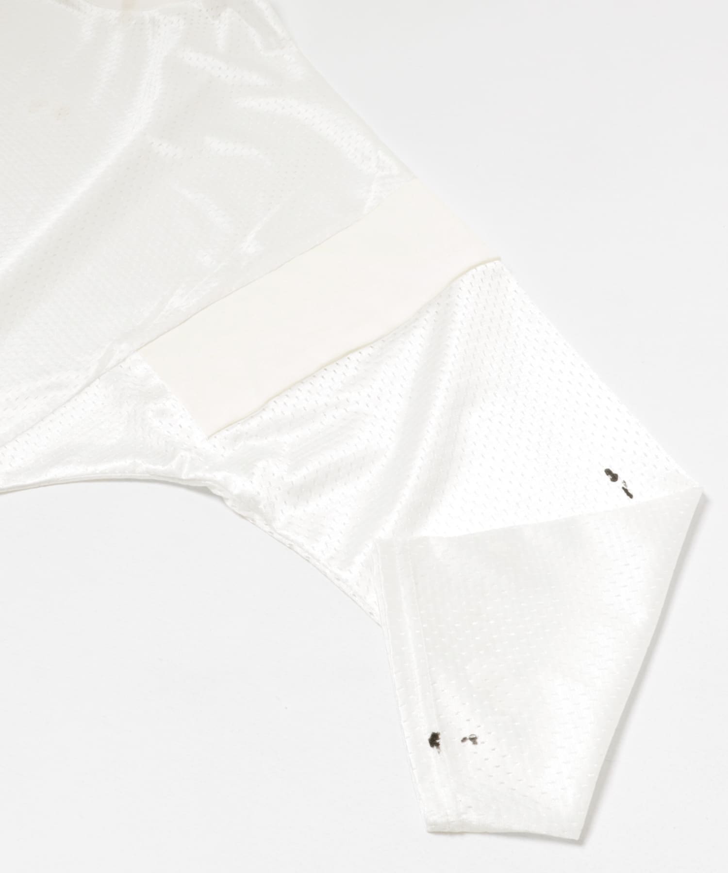 Gurank　Paint long sleeve mesh-T WHT 2