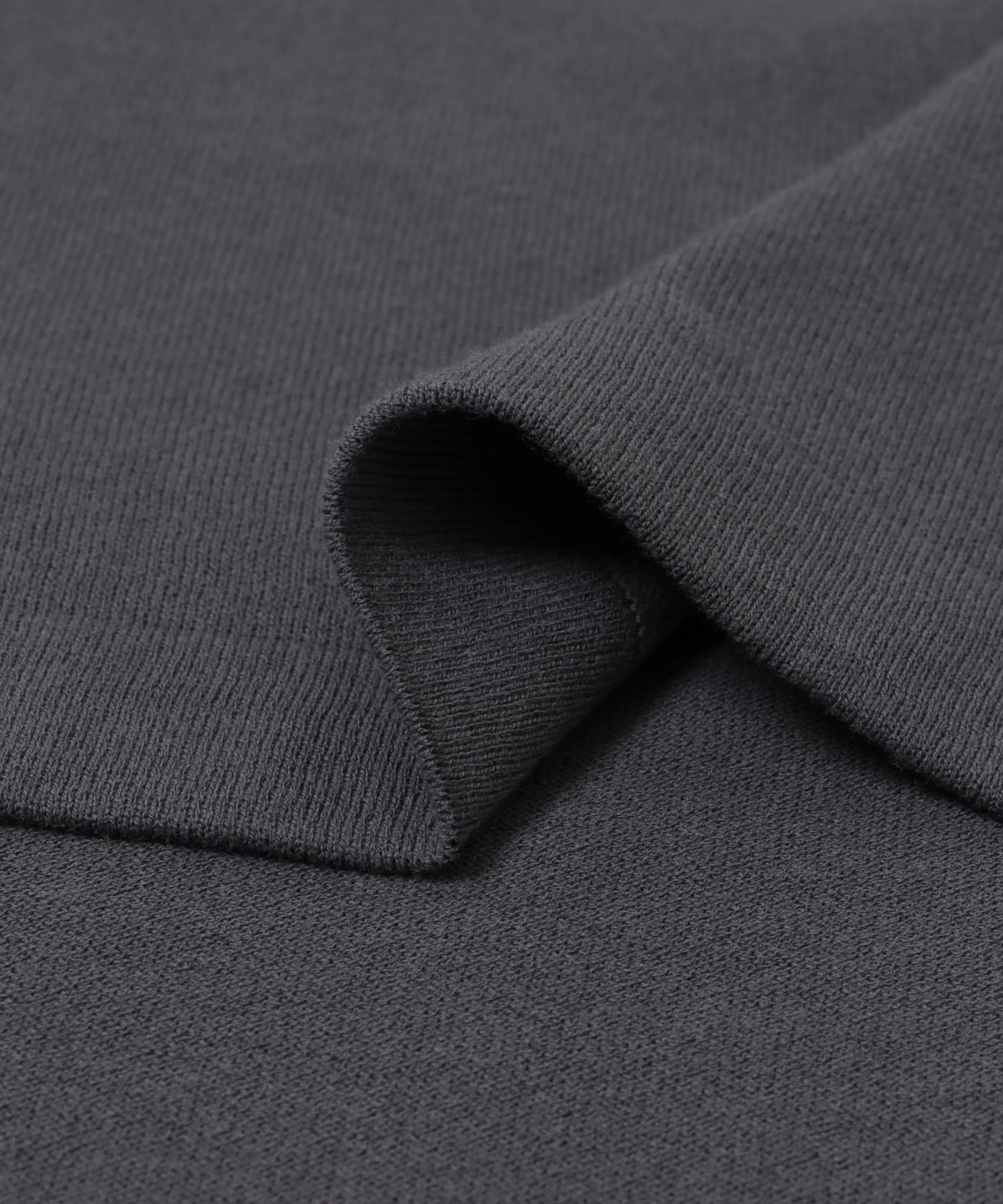 A PRESSE　High Twisted Cotton L/S  T-Shirt GRAY 2
